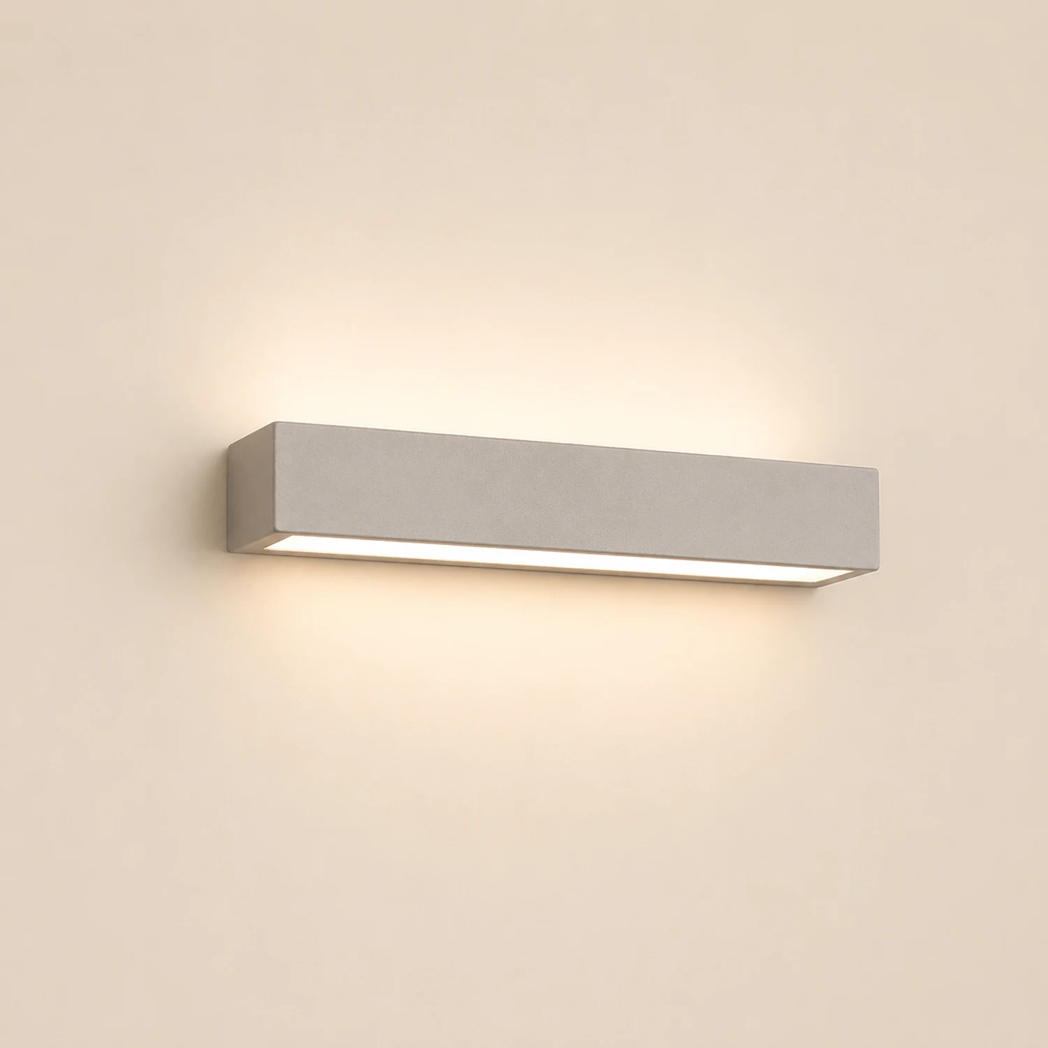 Edge LED Outdoor Wall Lamp, Black & White, 9.5"/15" - Lumpaz