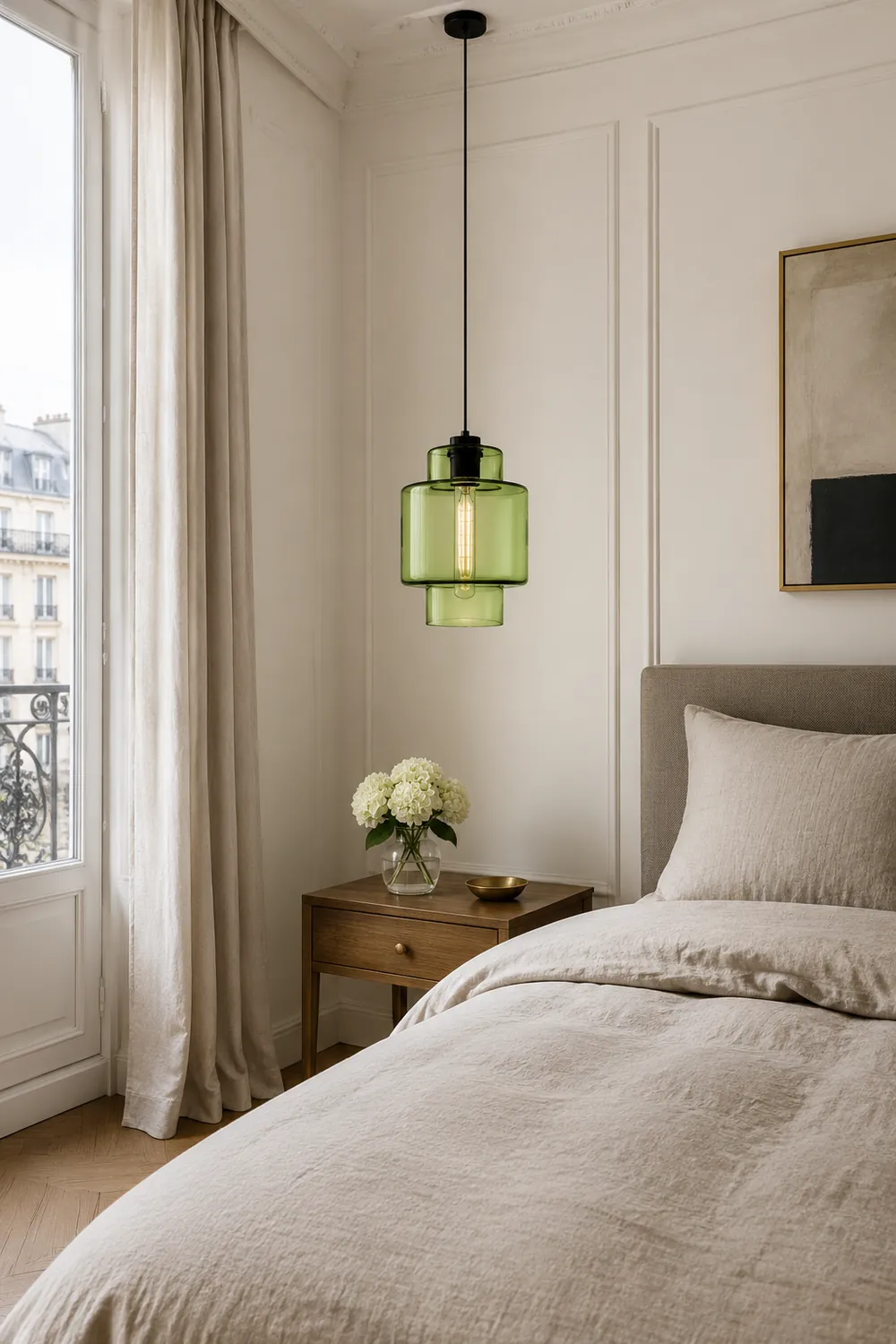 Zaid Modern Art Deco LED Cylindrical Metal/Glass Pendant Light - Lumpaz
