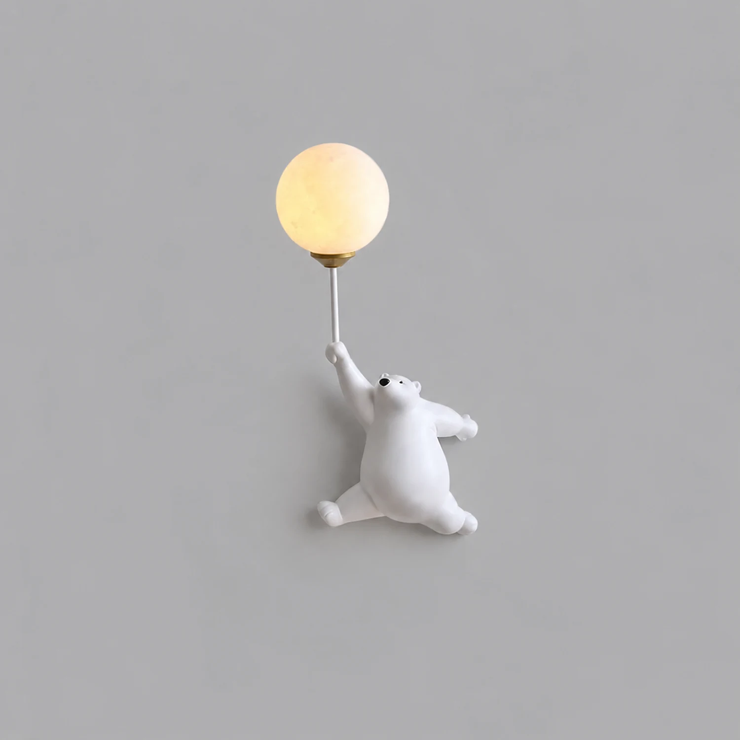 Fateh Wall Reading Lamp Bear Balloon Bedroom/Bedside/Study - Lumpaz