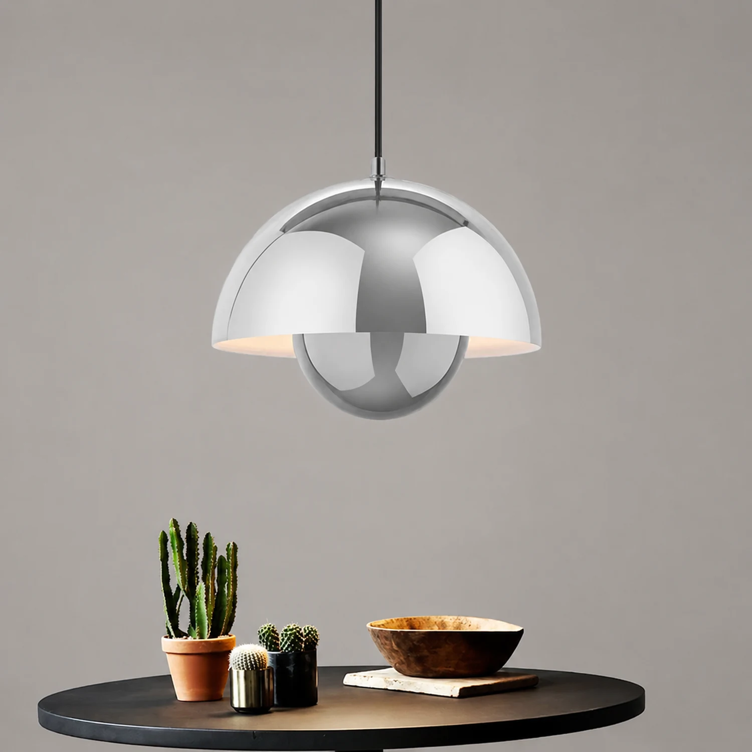 Morandi Modern Colorful Art Deco Pendant Light Metal Bedroom - Lumpaz