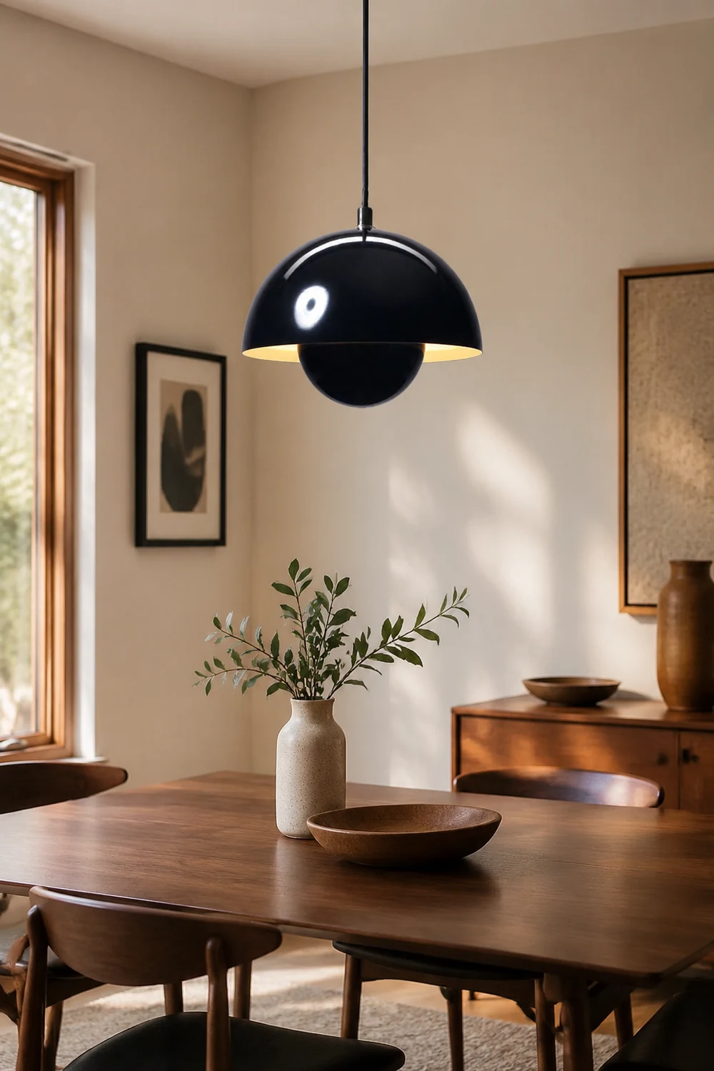 Morandi Modern Colorful Art Deco Pendant Light Metal Bedroom - Lumpaz