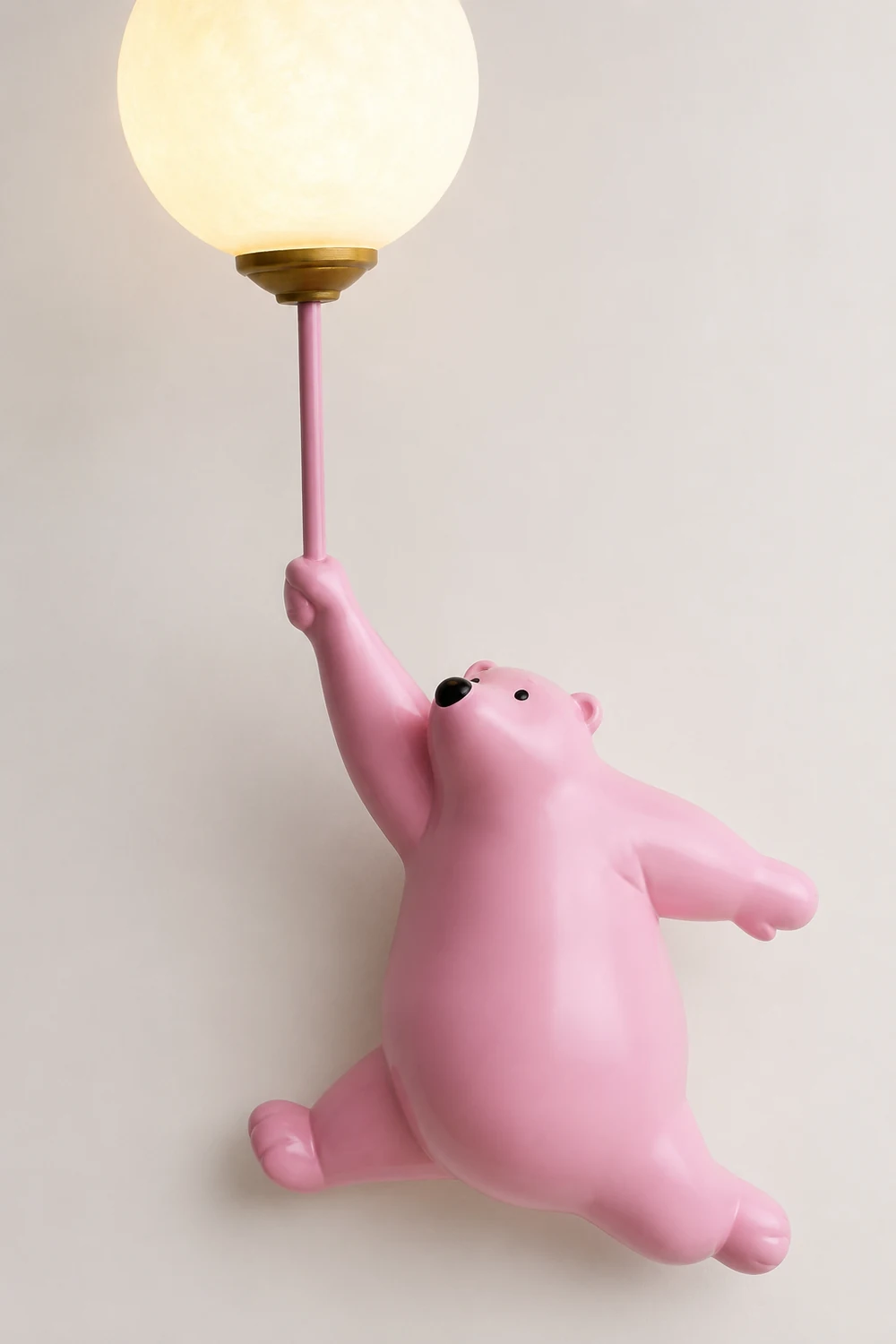 Fateh Wall Reading Lamp Bear Balloon Bedroom/Bedside/Study - Lumpaz