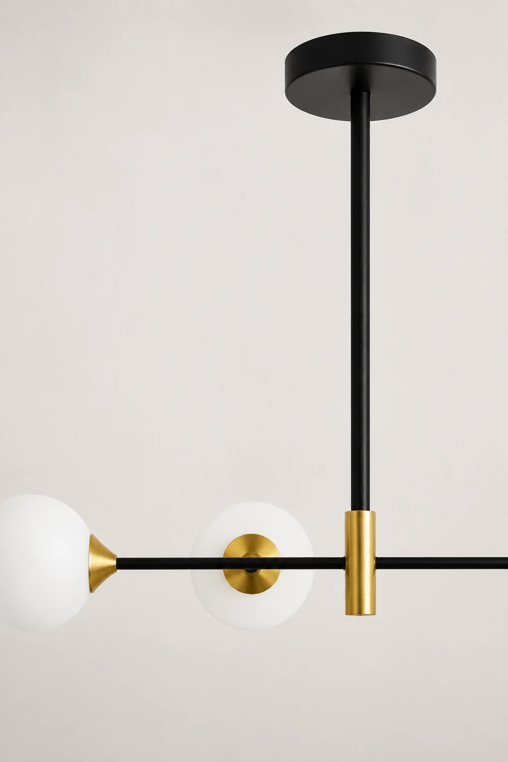Valentina Nordic Bubble Metal Pendant Light, Black - Lumpaz