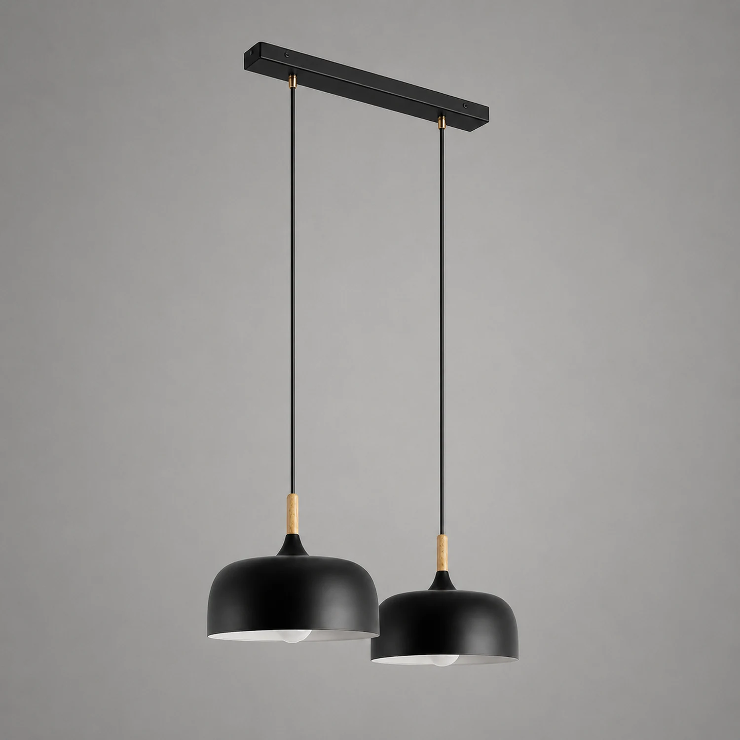Leilani Modern Pendant Light Dome Macaron Metal Dining Room - Lumpaz