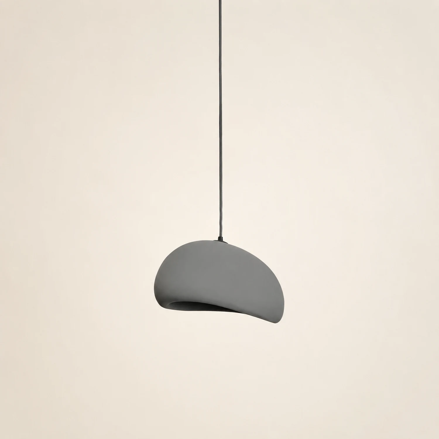 Byers Wabi-Sabi Spherical Cloud Pendant Light, Gray/White/Pink/Blue - Lumpaz