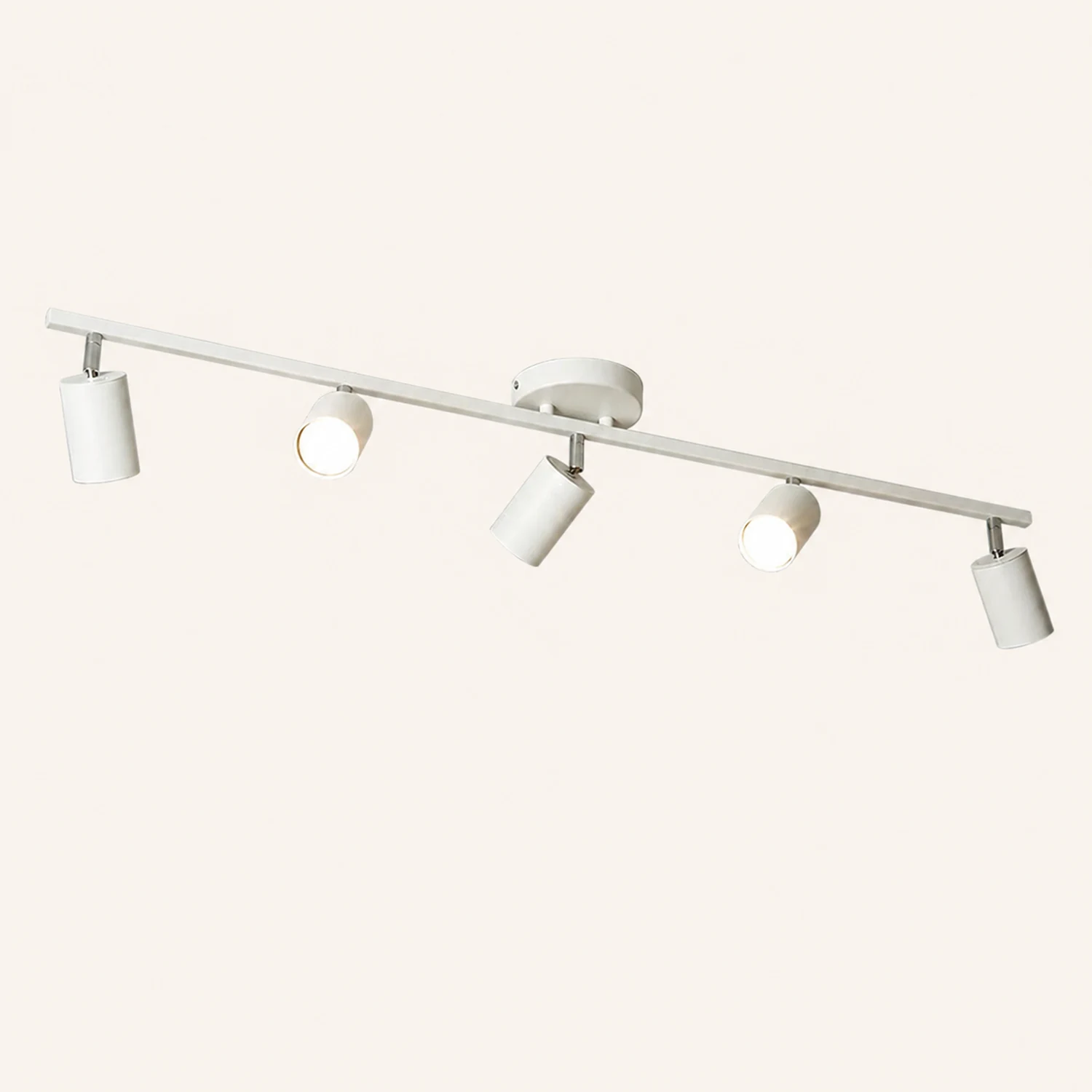 Haney Black Modern Ceiling Light Spotlight Cast, 3 Color, 3/4/5/6 Head - Lumpaz