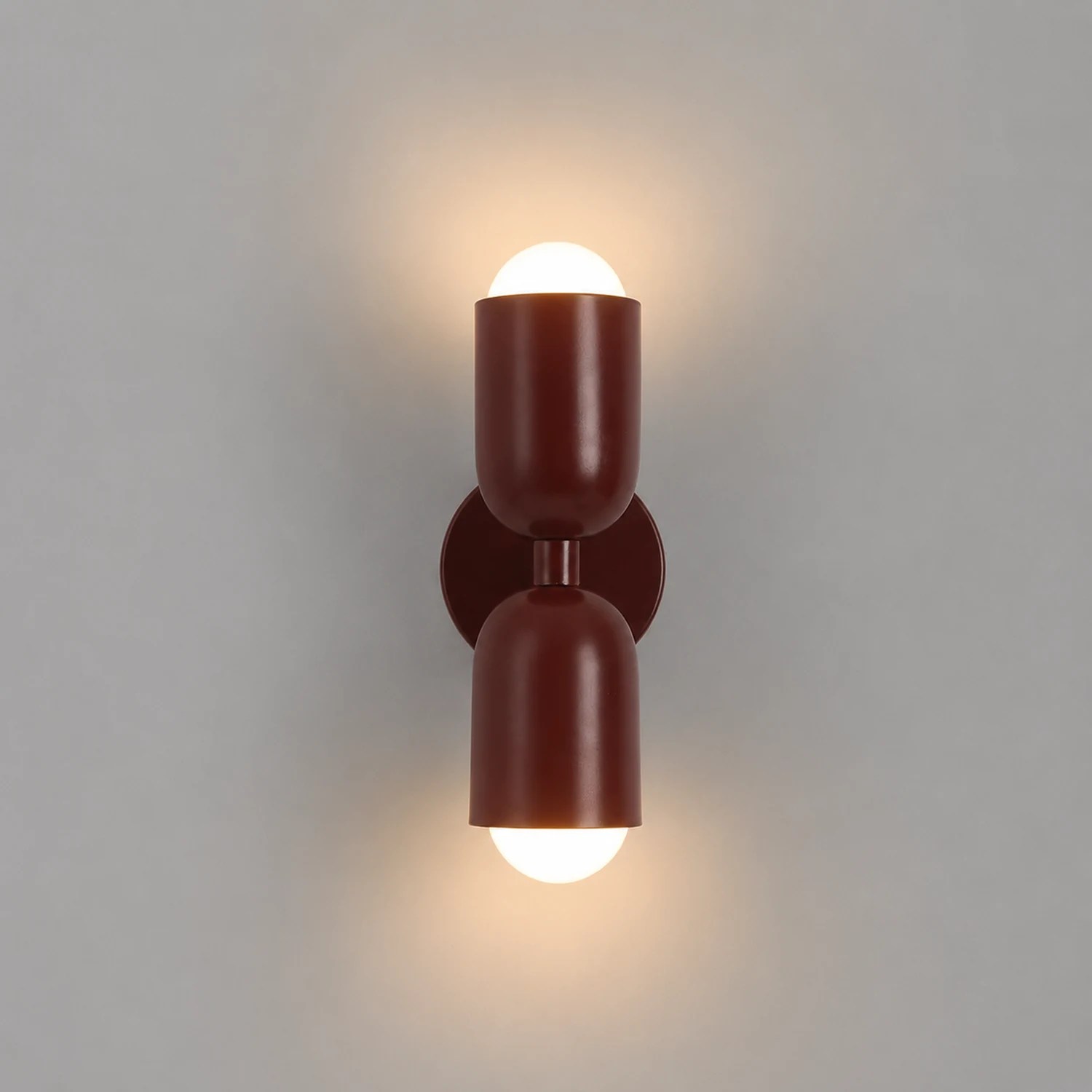 Morandi Modern Art Decoration Double-Headed Colorful Wall Lamp - Lumpaz