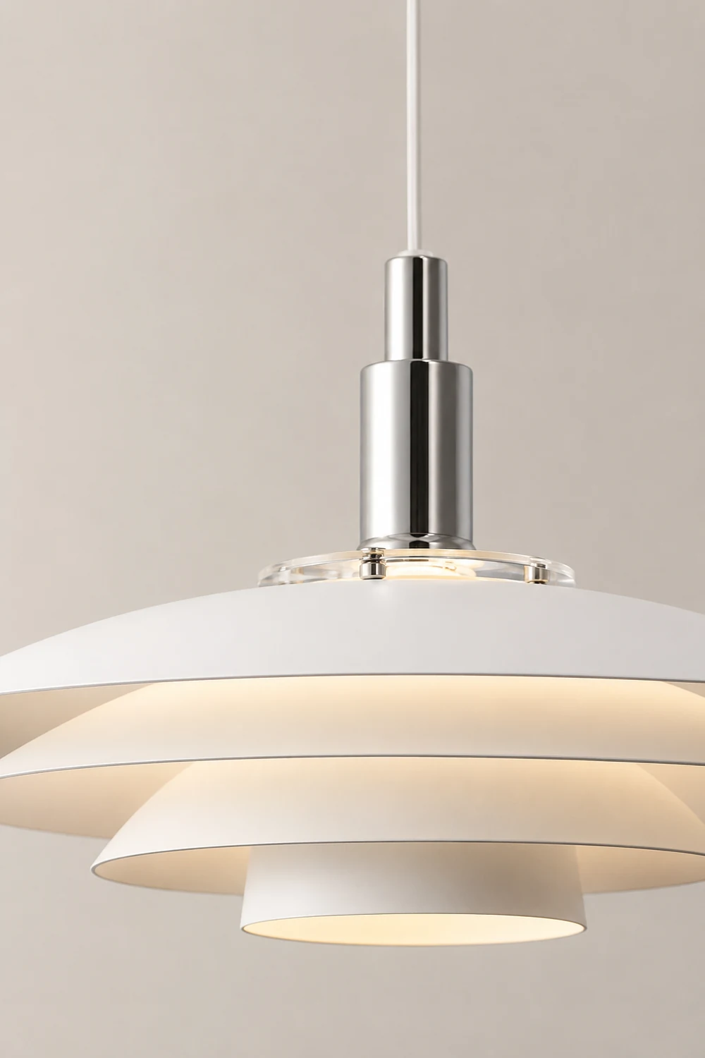 Carins Cluster White Nordic Pendant Light Living Room/Kitchen - Lumpaz