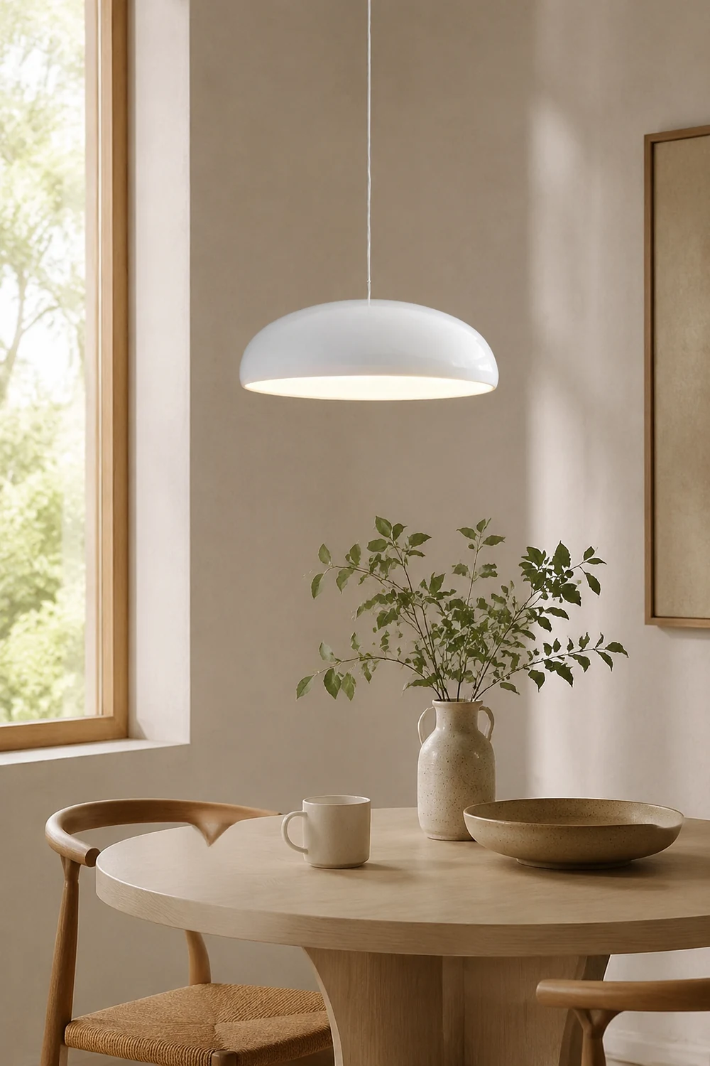 Leilani Elegant Modern Artistic Deco Pendant Light Metal Acrylic Dining Room - Lumpaz