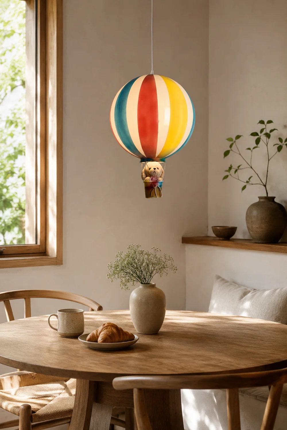 Nordic Creative Colorful Balloon Acrylic Pendant Light, Bedroom - Lumpaz