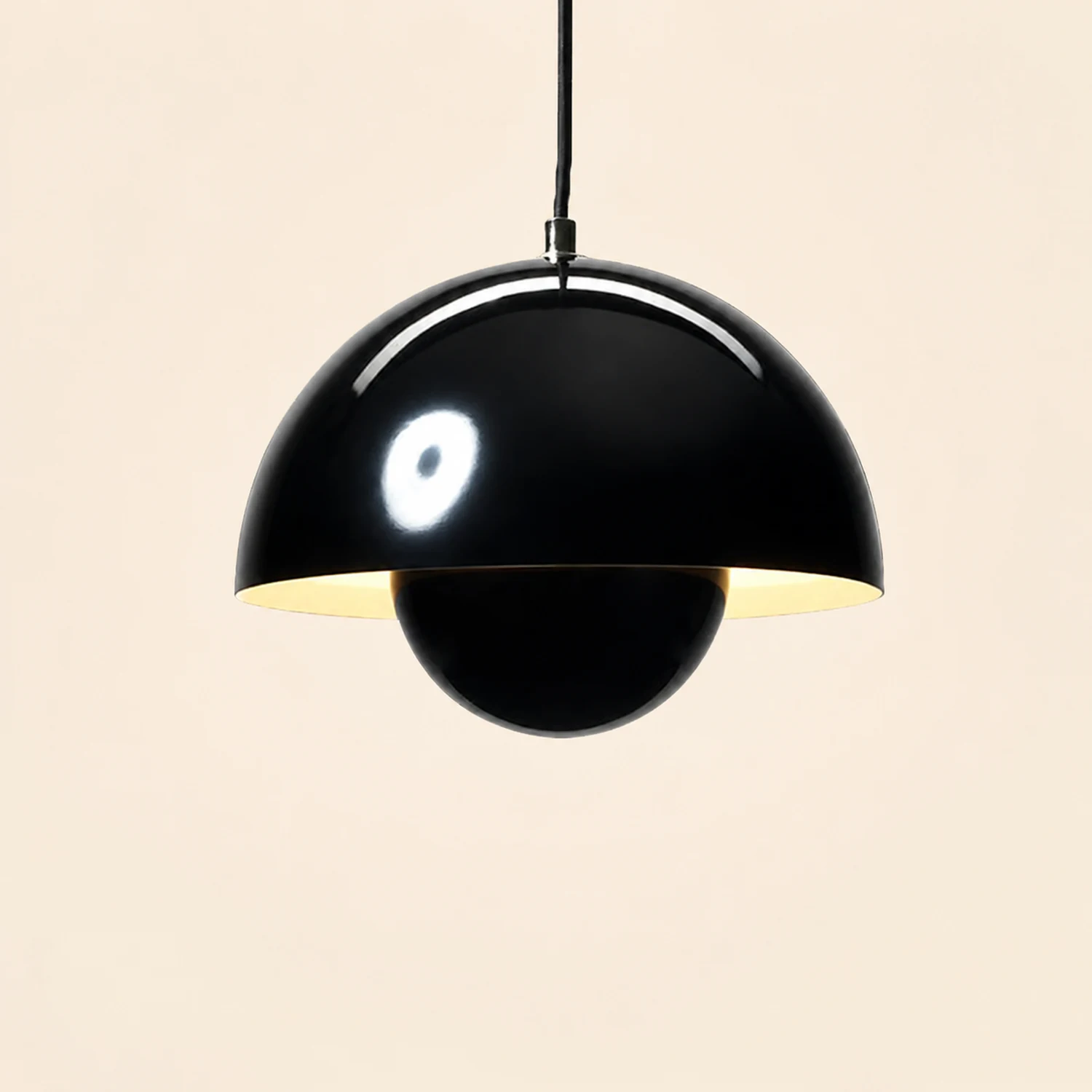 Morandi Modern Colorful Art Deco Pendant Light Metal Bedroom - Lumpaz
