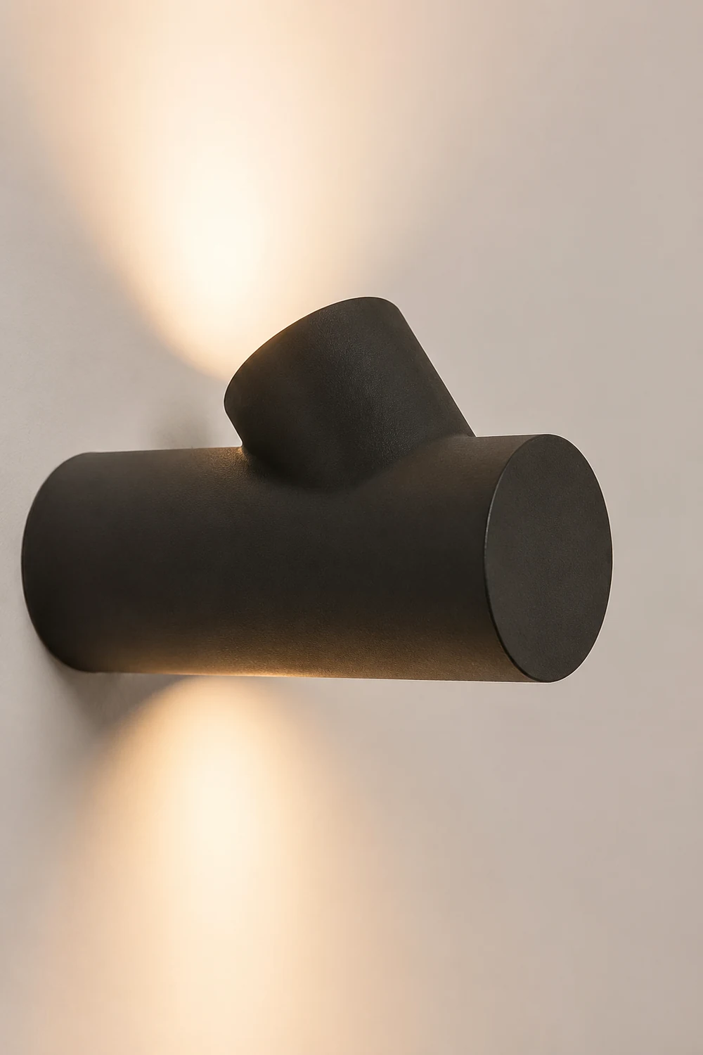 Orr Modern Waterproof Outdoor Wall Lighting, White & Black - Lumpaz