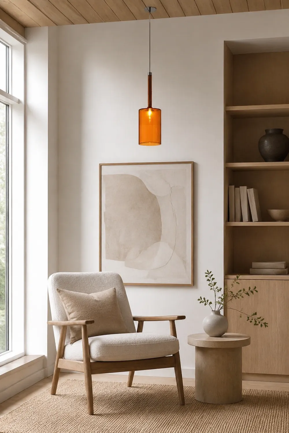Hailie Minimalist Modern Glass LED Pendant Light 3 Style - Lumpaz