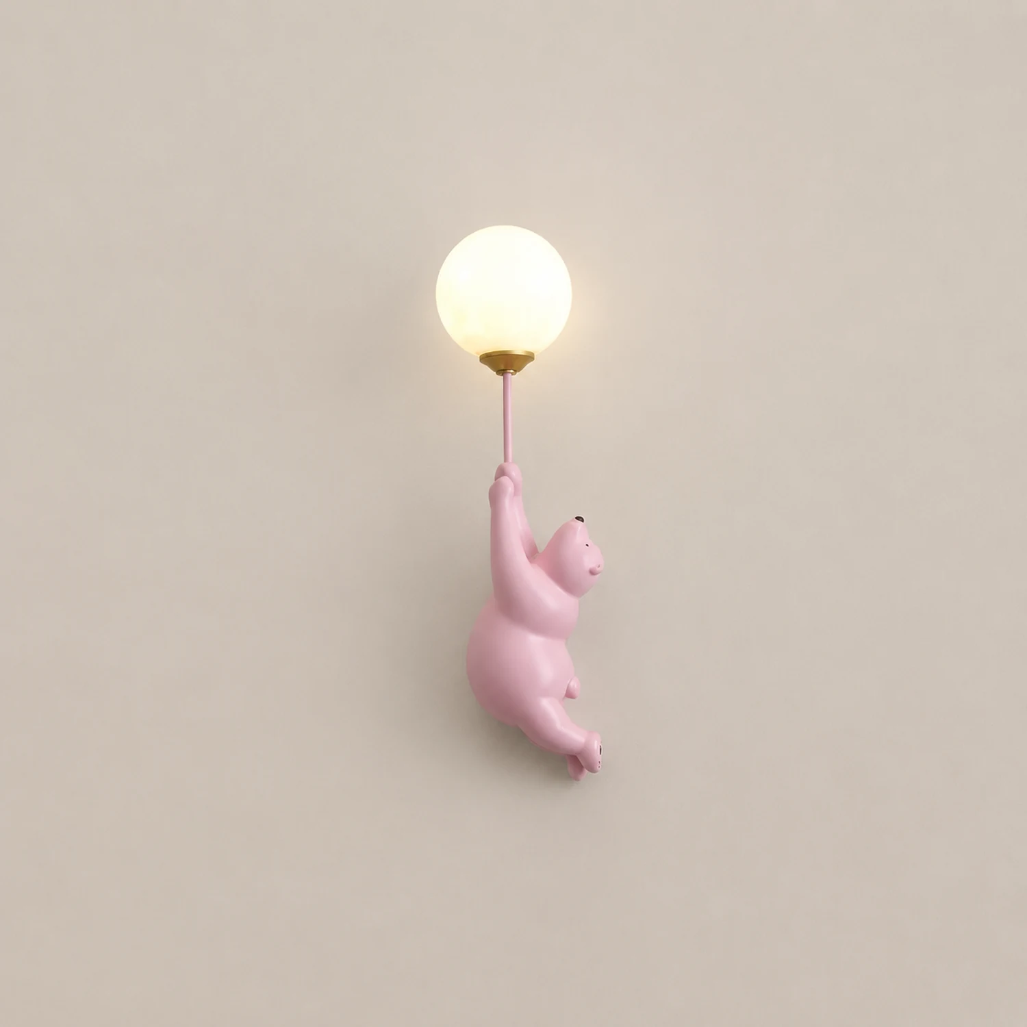 Fateh Wall Reading Lamp Bear Balloon Bedroom/Bedside/Study - Lumpaz