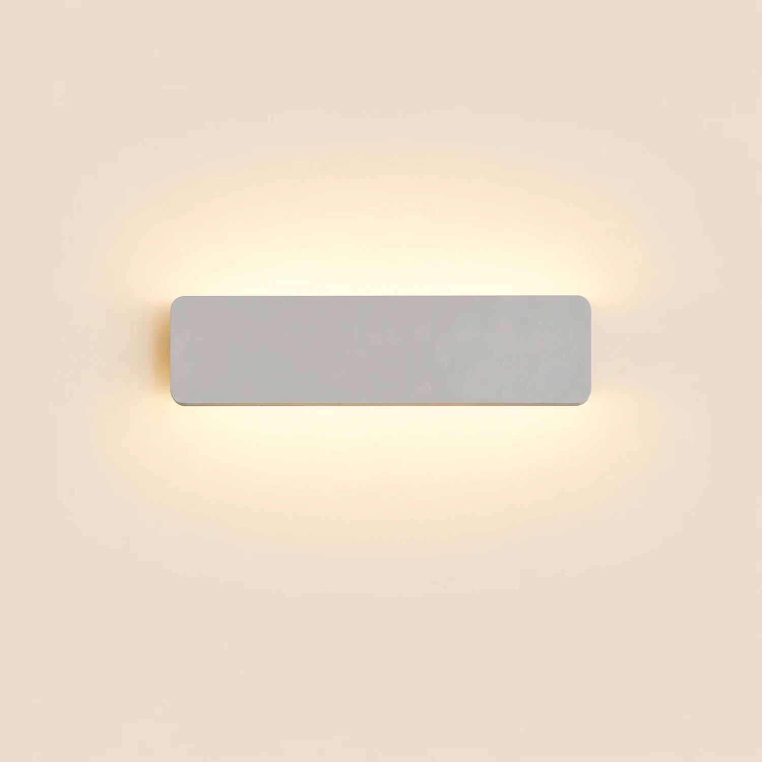 Orr LED Metal Indoor Wall Lamp Rotatable, White - Lumpaz