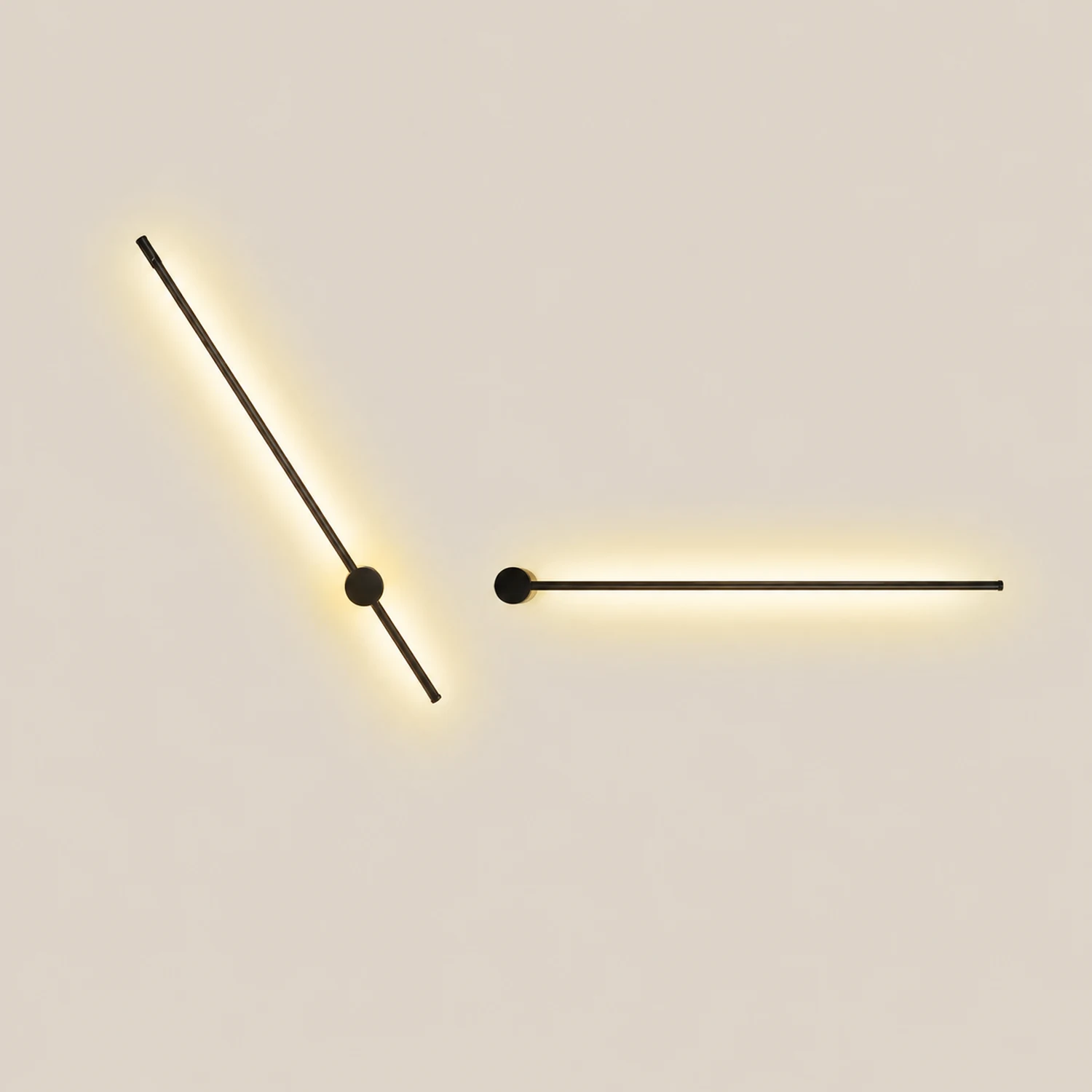 Edge Modern Minimalist LED Wall Reading Lamp, Black - Lumpaz