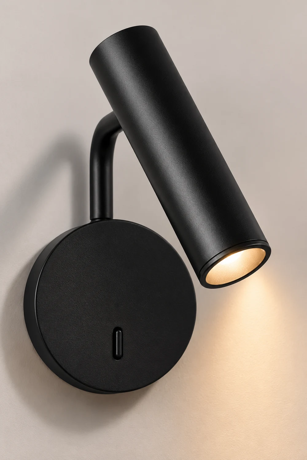 Orr Wall Lamps Swing Arm Modern, LED Spotlight, Black/White/Gold, Corridor - Lumpaz
