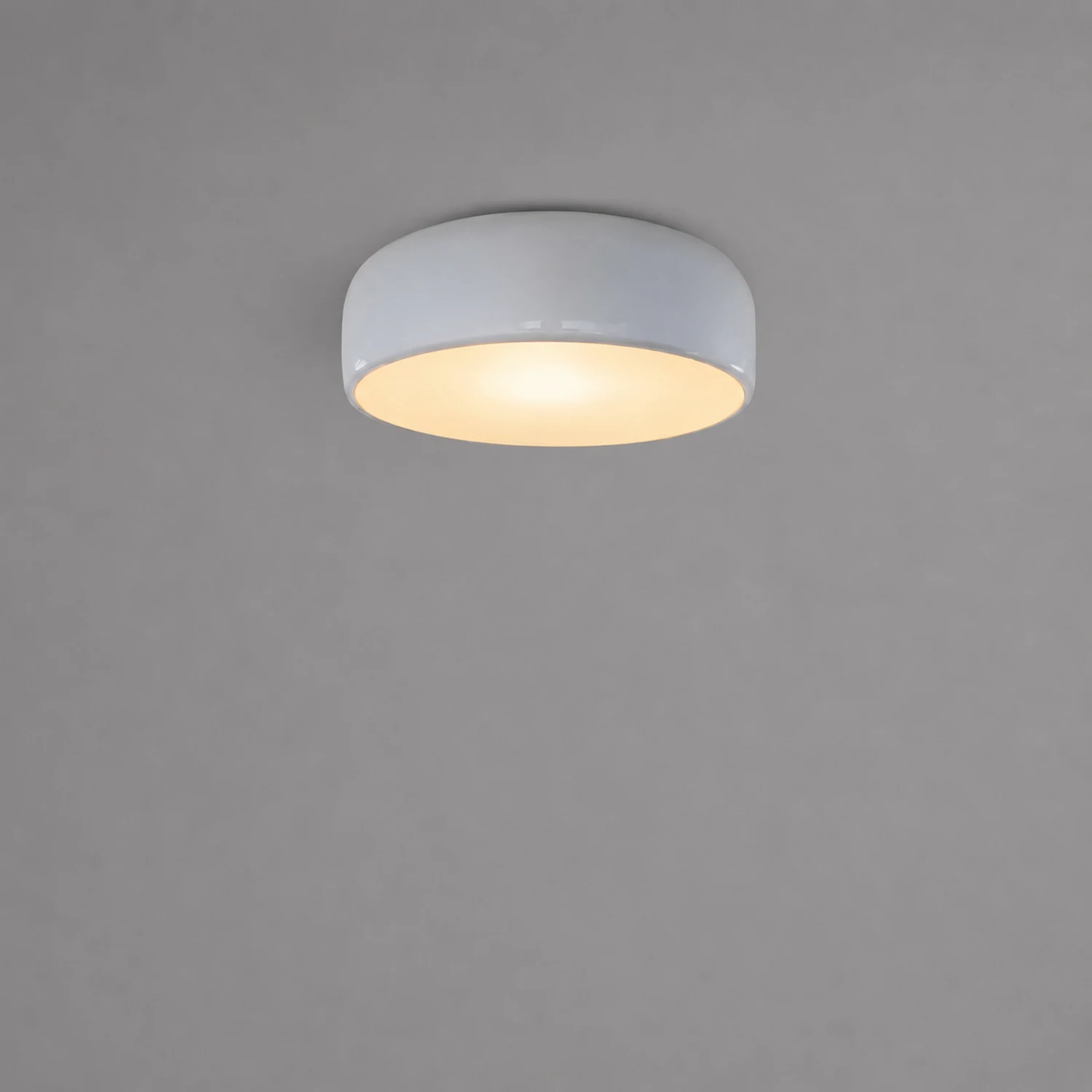 Morandi Vintage LED Ceiling Light White Red Study Bedroom Kitchen - Lumpaz