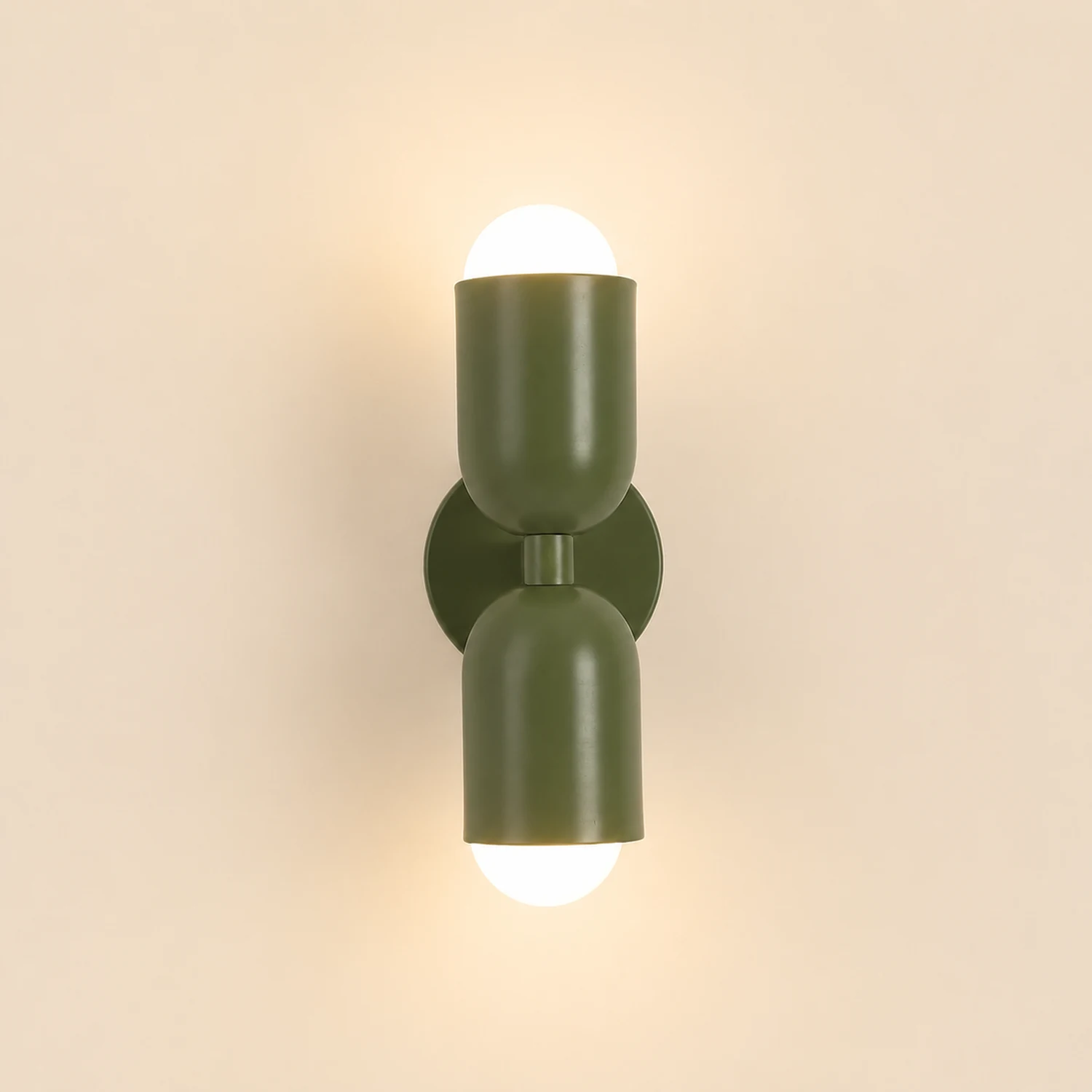 Morandi Modern Art Decoration Double-Headed Colorful Wall Lamp - Lumpaz