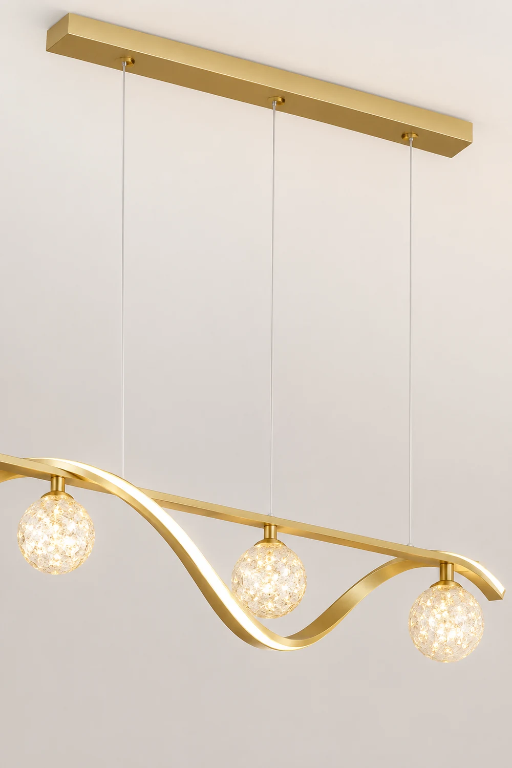 Pendant Light, Black/Gold, Kitchen/Living Room - Lumpaz