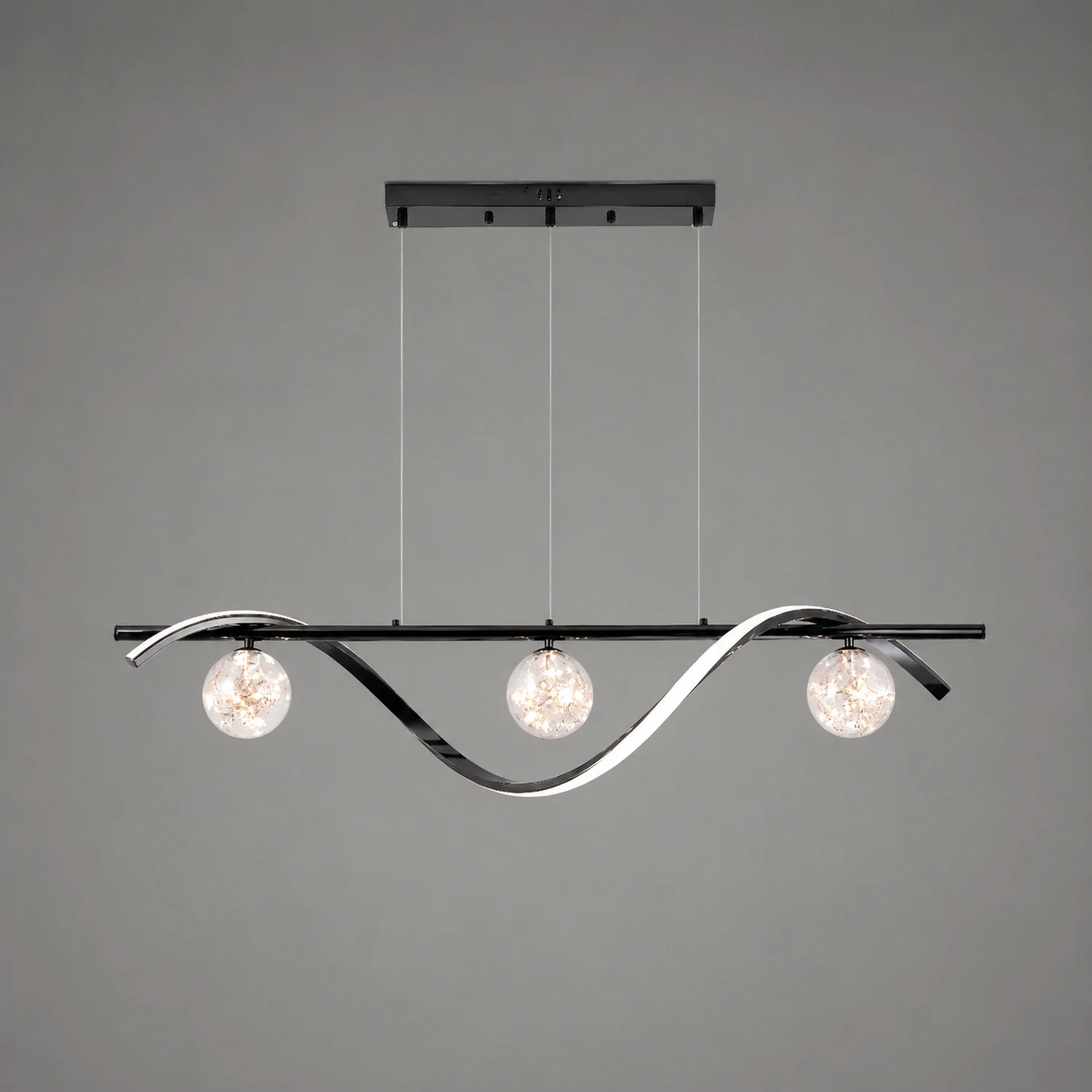 Pendant Light, Black/Gold, Kitchen/Living Room - Lumpaz