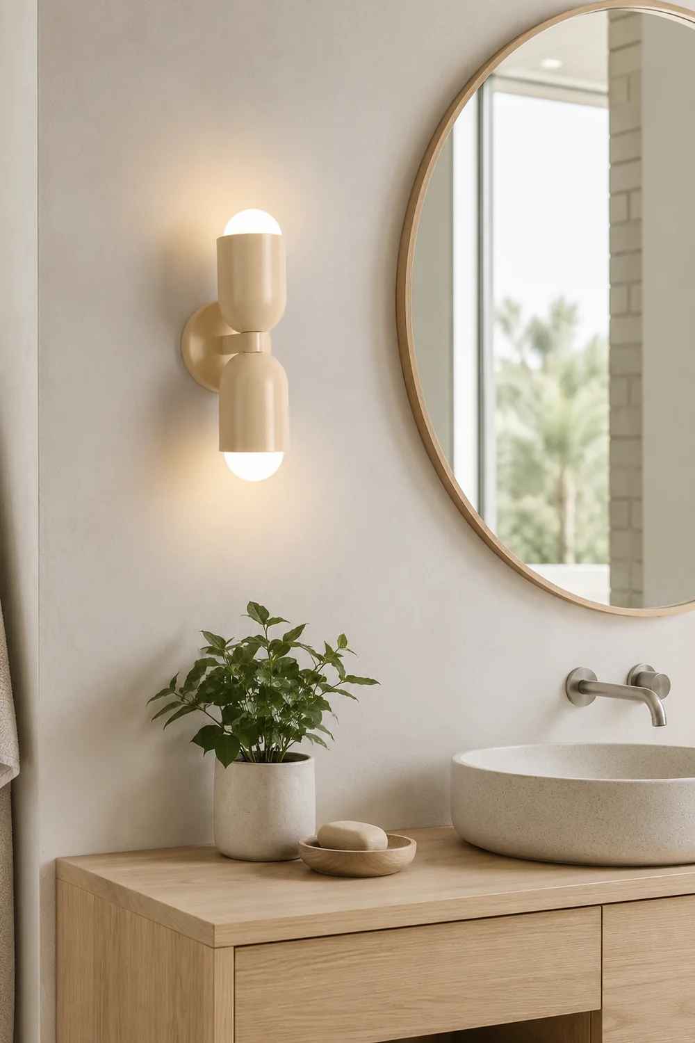 Morandi Modern Art Decoration Double-Headed Colorful Wall Lamp - Lumpaz