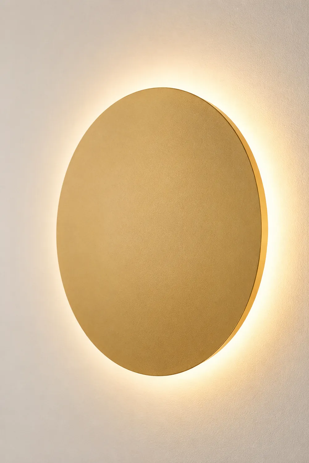 Orr Modern Round Wall Mounted Lamp, Metal, Bedside/Living Room - Lumpaz