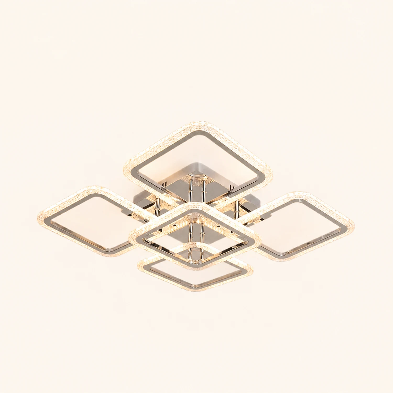 Lacey Modern Square Flush Mount Ceiling Light - Lumpaz