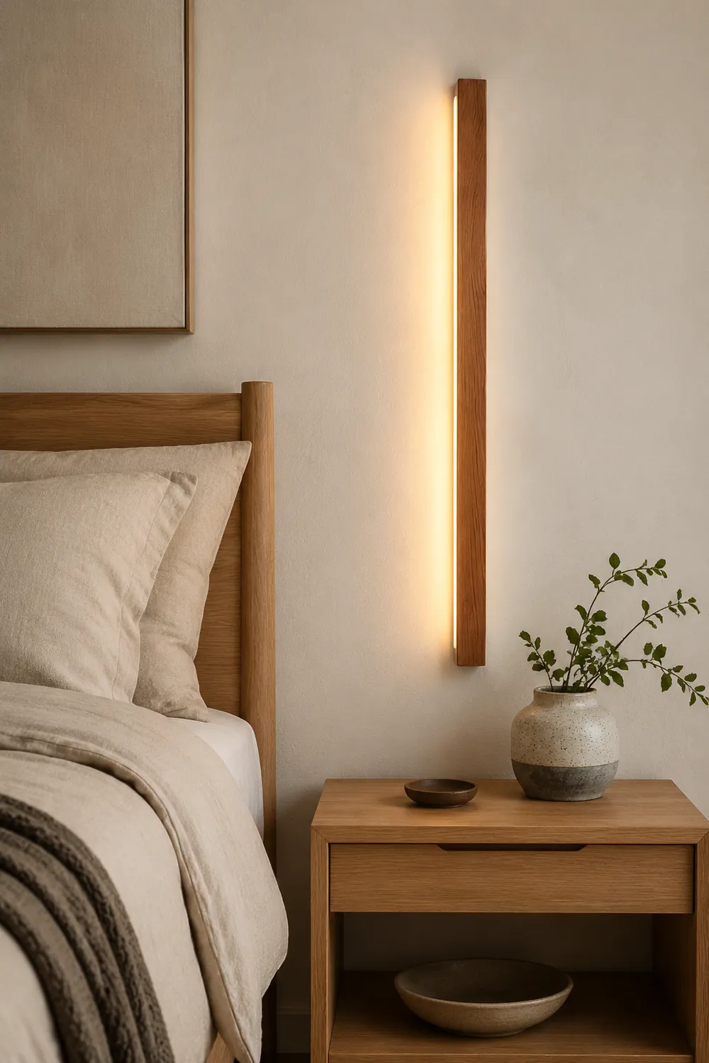 Ozawa Wall Lamp Dimmable, 23.5"/31.5"/39.3"/47.2" - Lumpaz