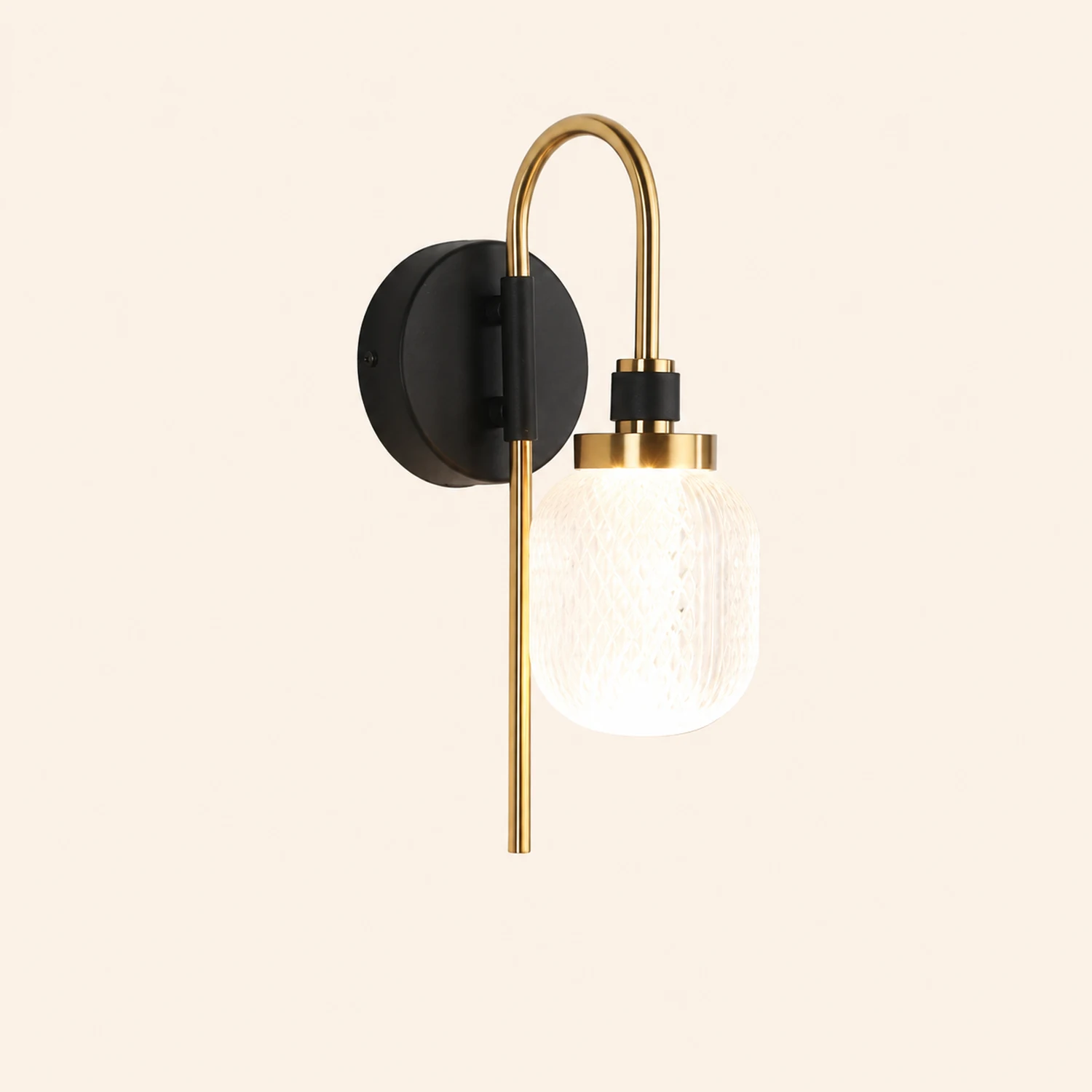 Blair Modern Metal/Acrylic Wall Lamp, 2 Style - Lumpaz