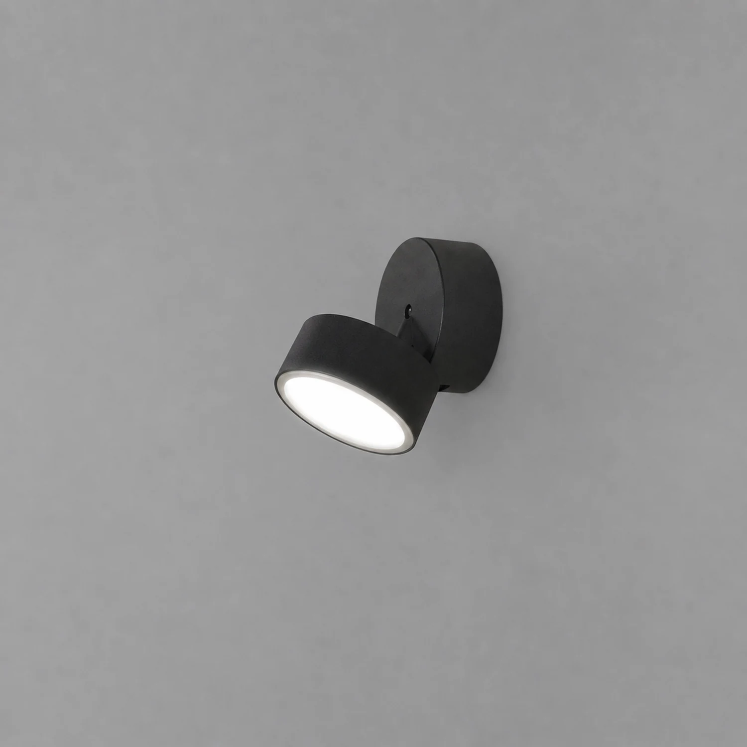 Orr Modern Camera Shape Metal/Acrylic Outdoor Waterproof Wall Lamp Spotlight, Black - Lumpaz
