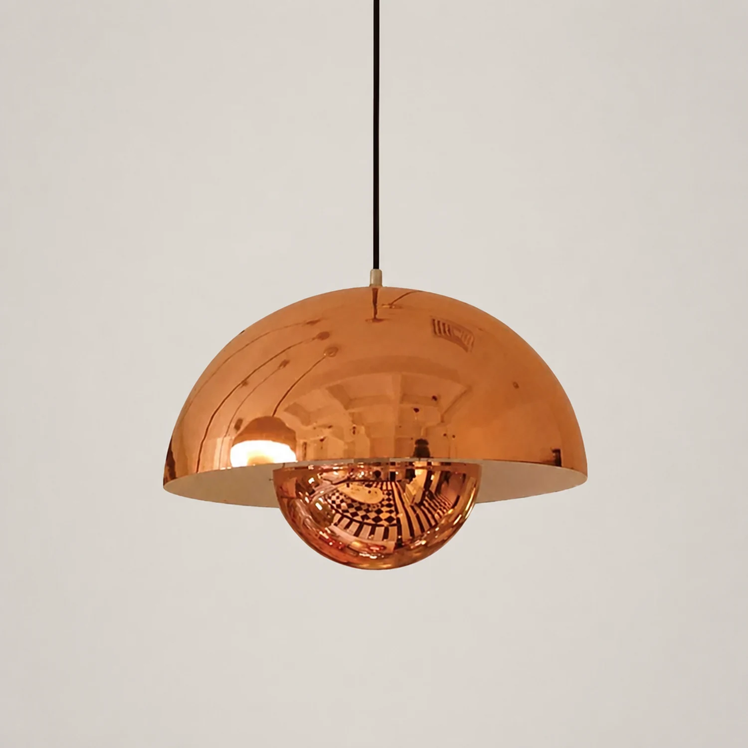 Morandi Modern Colorful Art Deco Pendant Light Metal Bedroom - Lumpaz