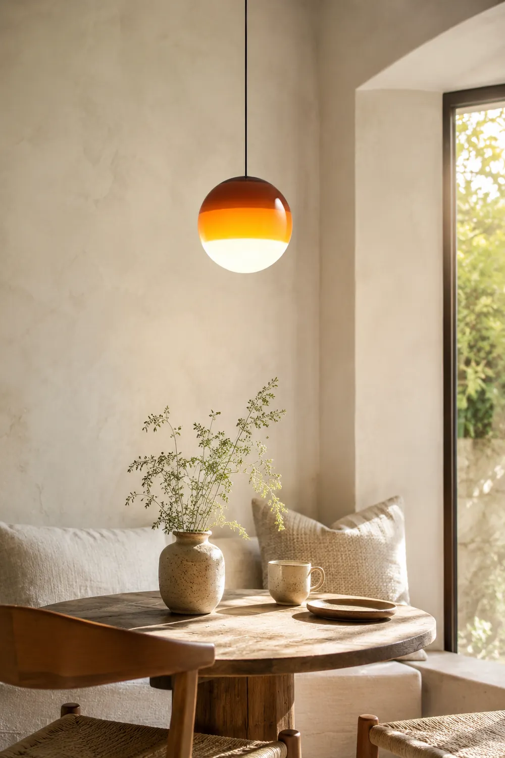 Hailie Contemporary Colorful Glass Bubble Pendant Light - Lumpaz