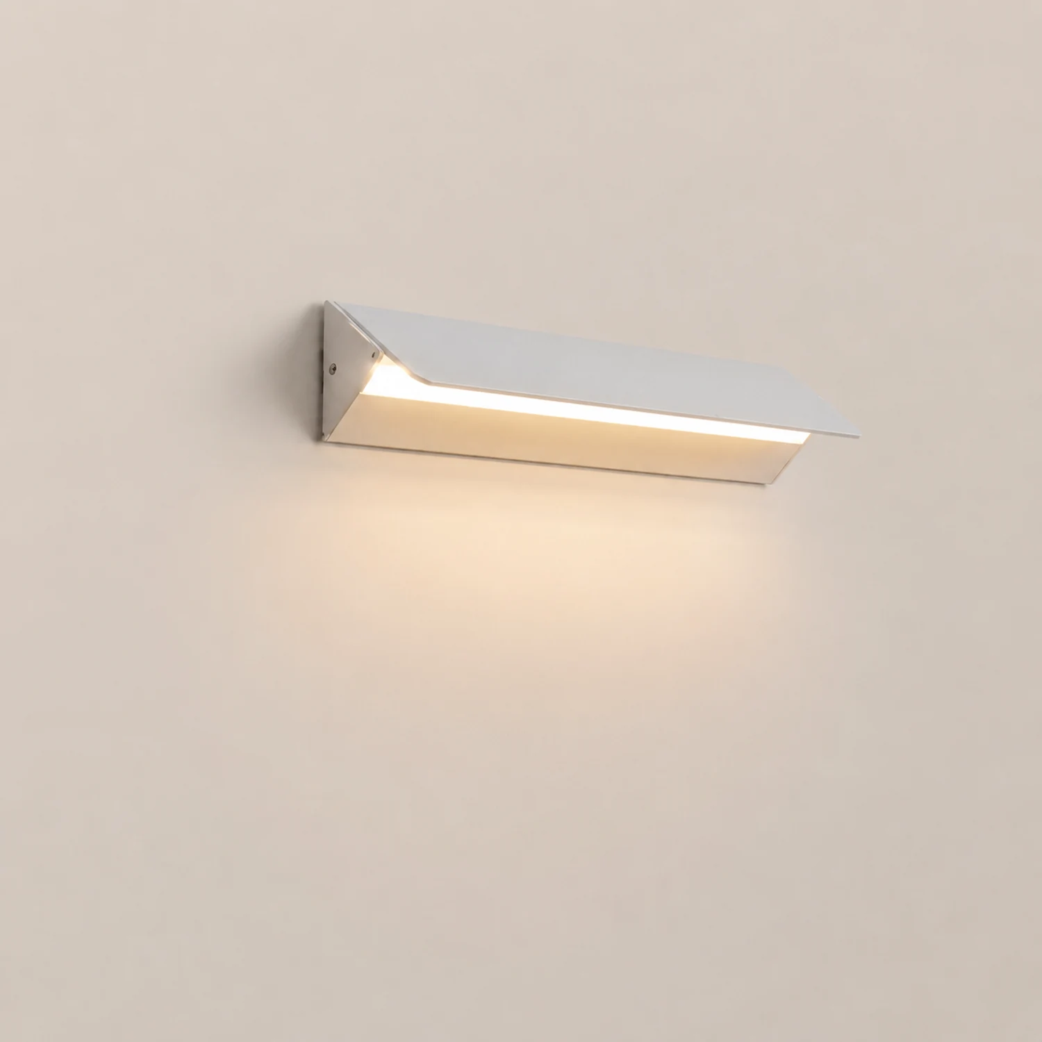 Orr LED Metal Indoor Wall Lamp Rotatable, White - Lumpaz