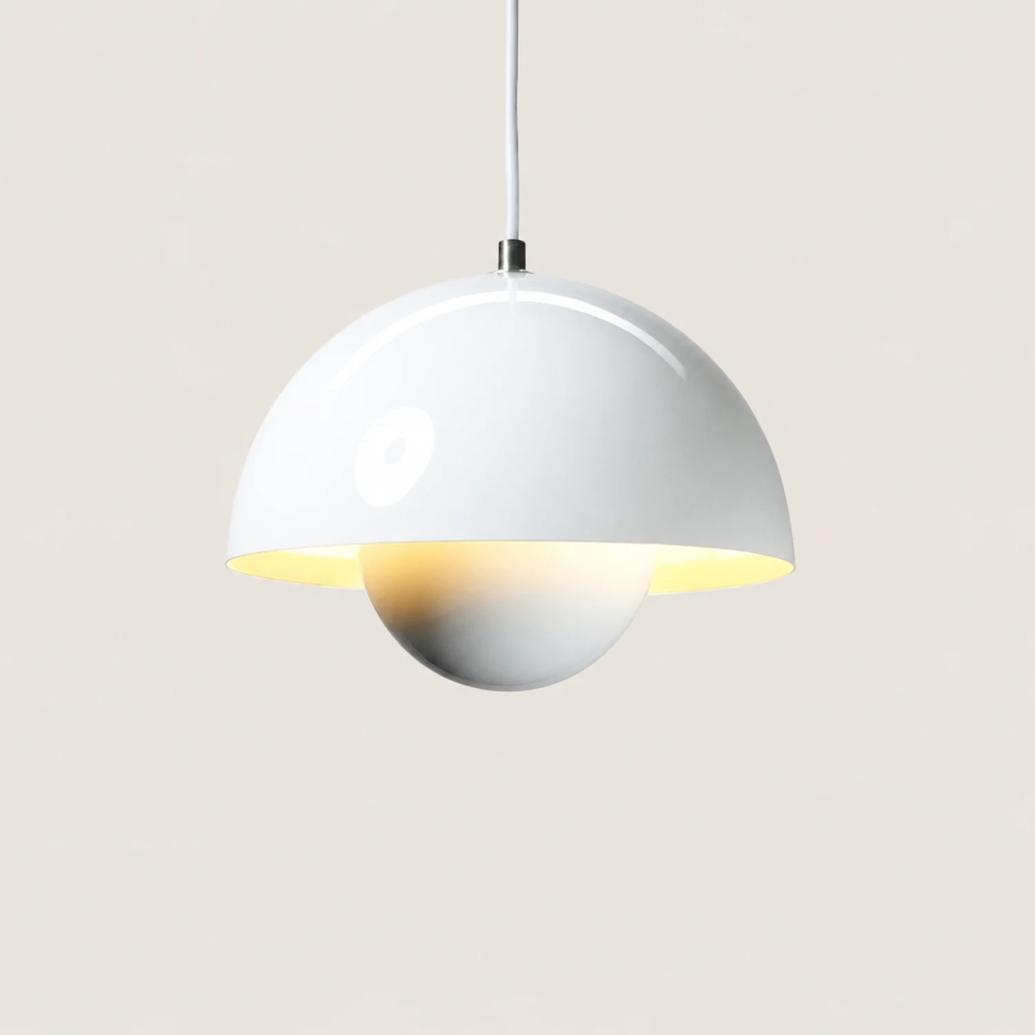 Morandi Modern Colorful Art Deco Pendant Light Metal Bedroom - Lumpaz