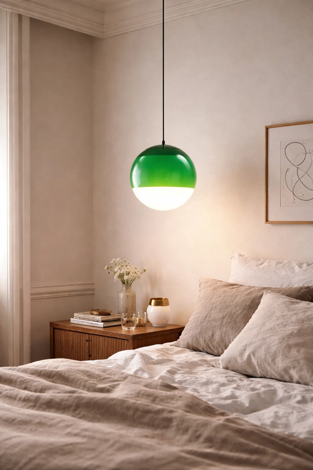 Hailie Contemporary Colorful Glass Bubble Pendant Light - Lumpaz