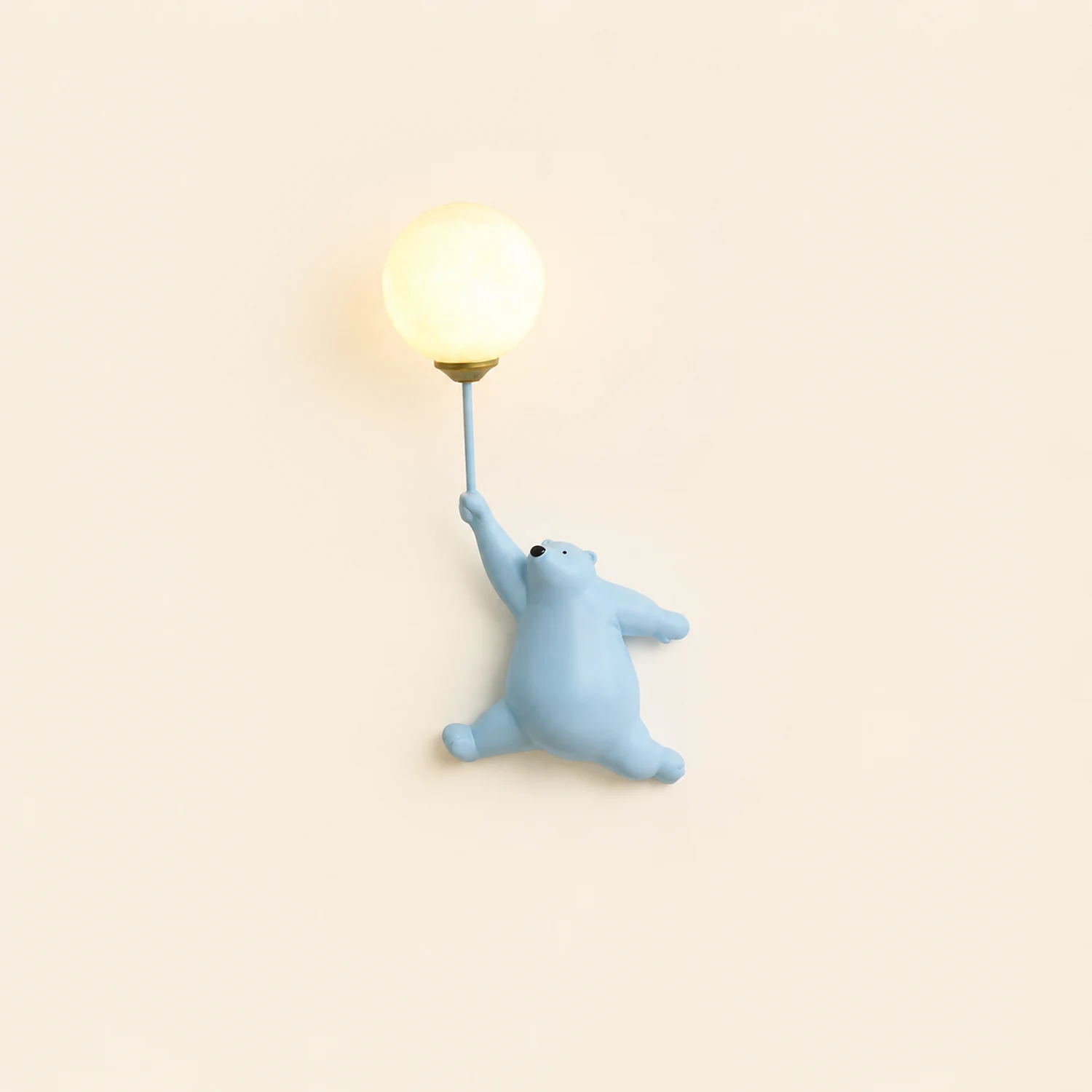 Fateh Wall Reading Lamp Bear Balloon Bedroom/Bedside/Study - Lumpaz