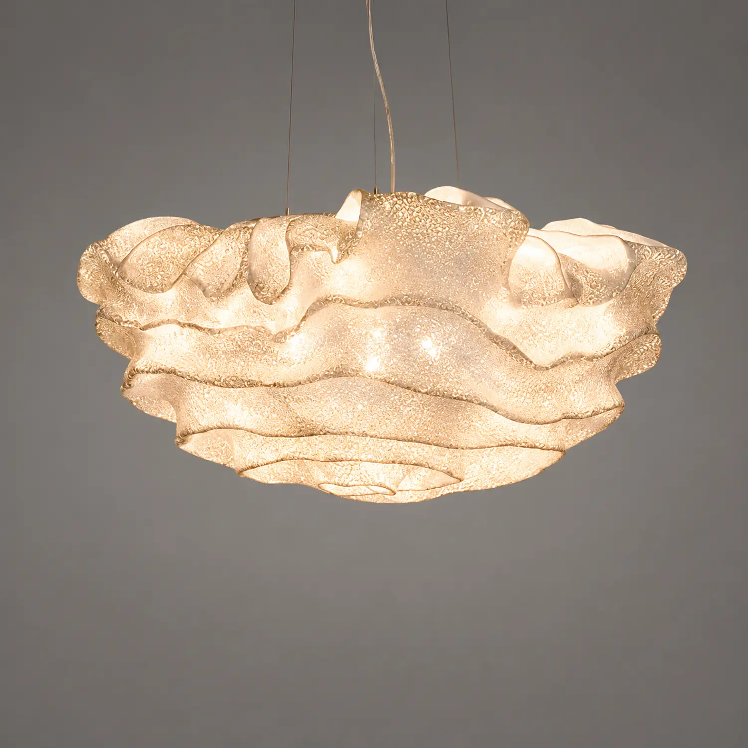 Renée Modern Art Deco White Pendant Lights, Metal Shade - Lumpaz