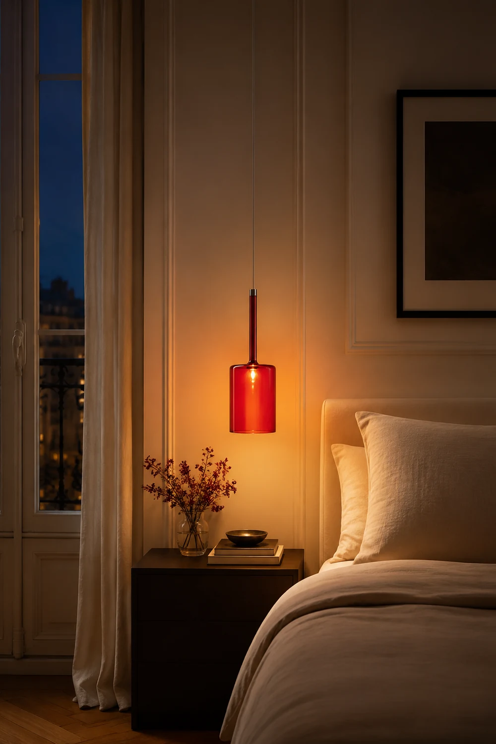 Hailie Minimalist Modern Glass LED Pendant Light 3 Style - Lumpaz
