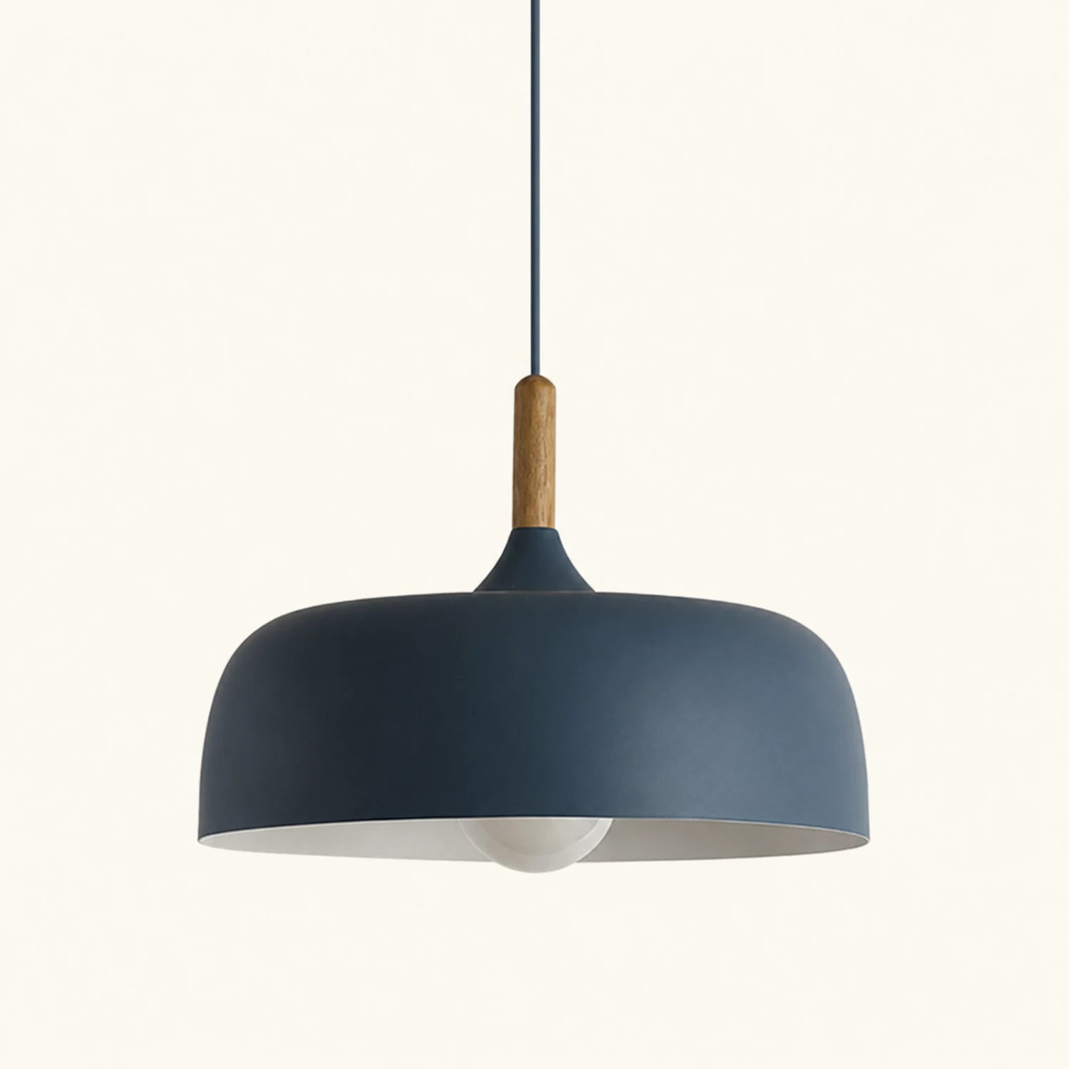 Leilani Modern Pendant Light Dome Macaron Metal Dining Room - Lumpaz