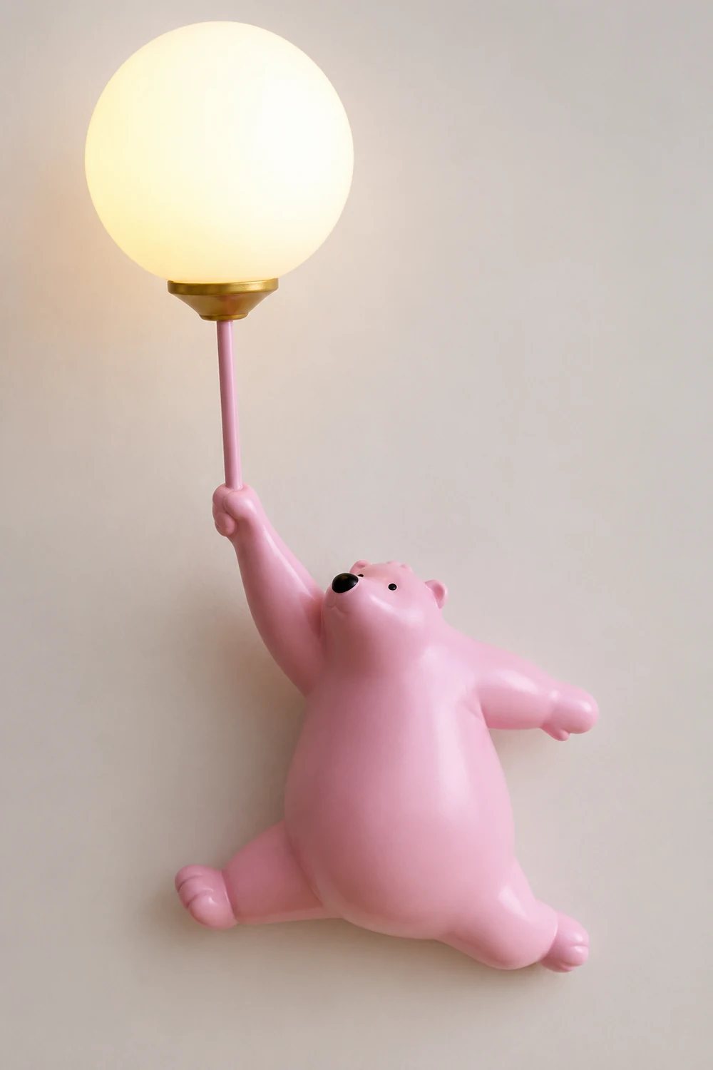 Fateh Wall Reading Lamp Bear Balloon Bedroom/Bedside/Study - Lumpaz