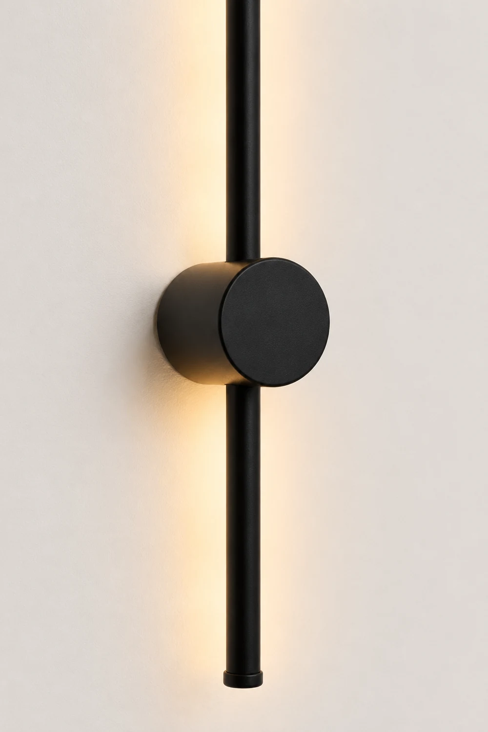 Edge Minimalist Rotatable Linear Outdoor Wall Lamp Black Corridor - Lumpaz