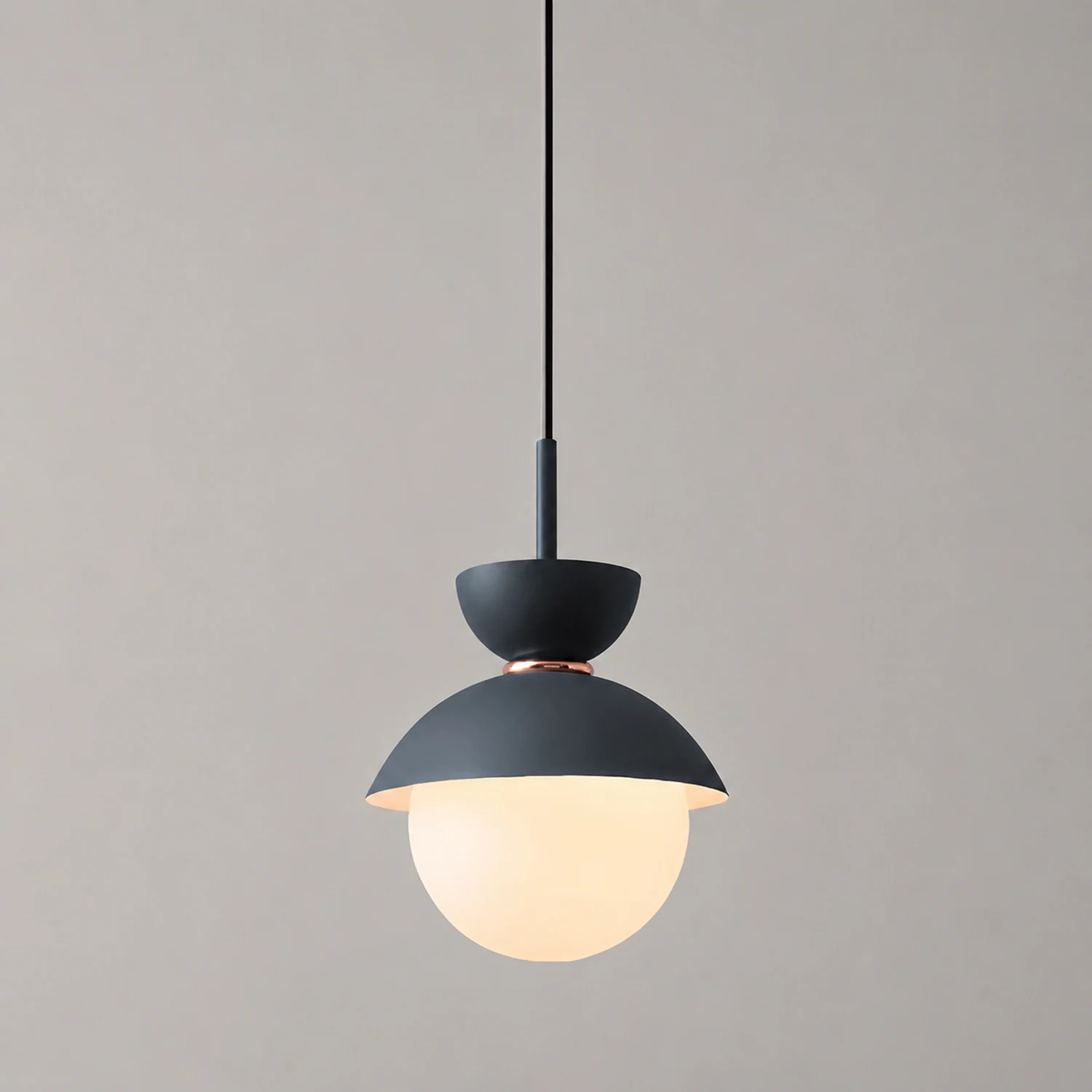 Cairns Nordic Metal Colorful Globe Pendant Light, Bedroom - Lumpaz
