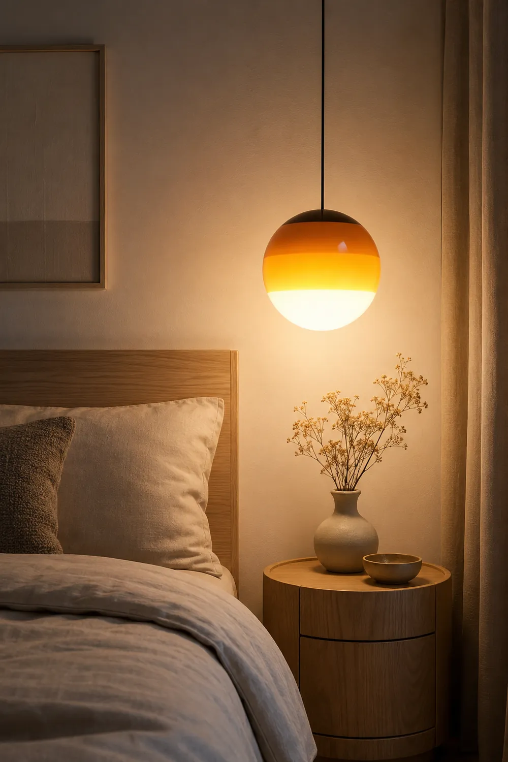 Hailie Contemporary Colorful Glass Bubble Pendant Light - Lumpaz