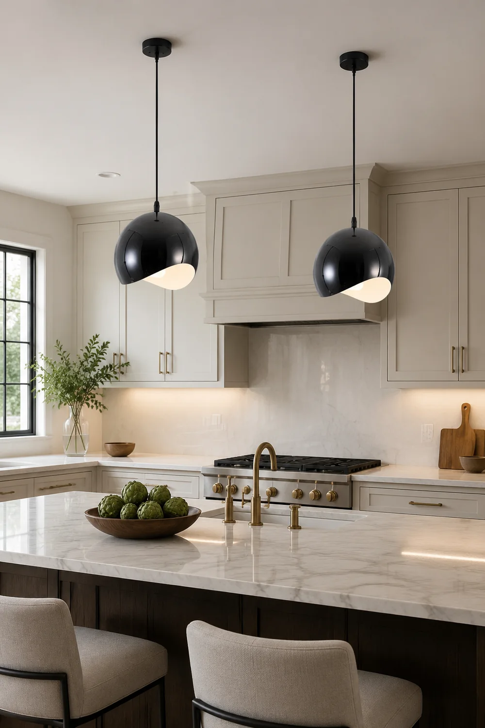 Cooley Nordic Pendant Light Metal Kitchen/Living Room/Bedroom - Lumpaz