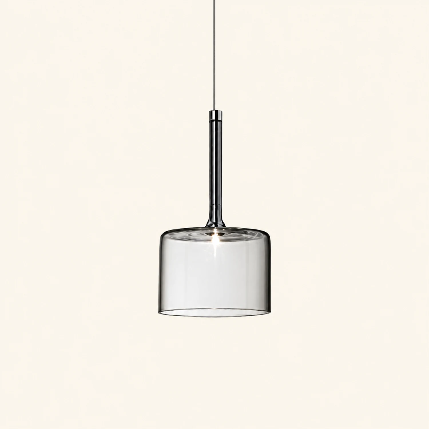 Hailie Minimalist Modern Glass LED Pendant Light 3 Style - Lumpaz