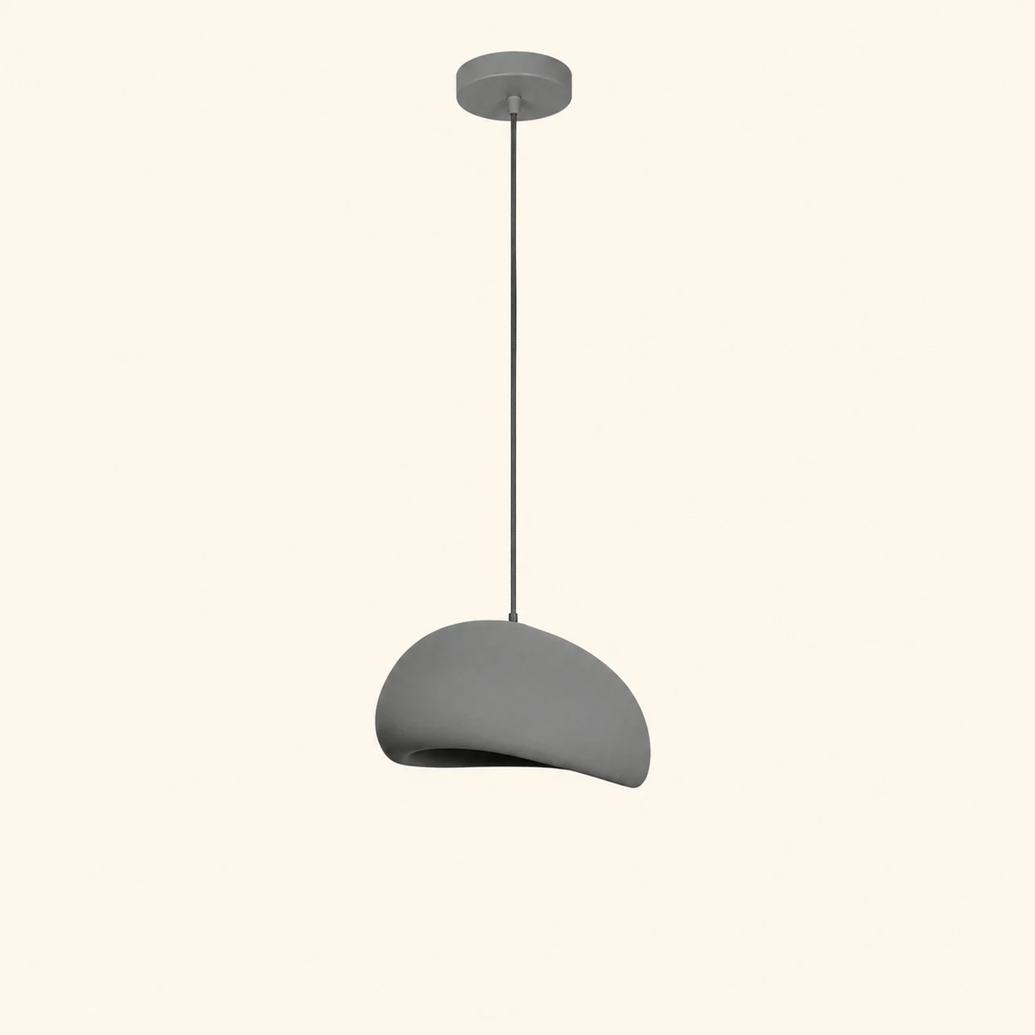 Byers Wabi-Sabi Spherical Cloud Pendant Light, Gray/White/Pink/Blue - Lumpaz
