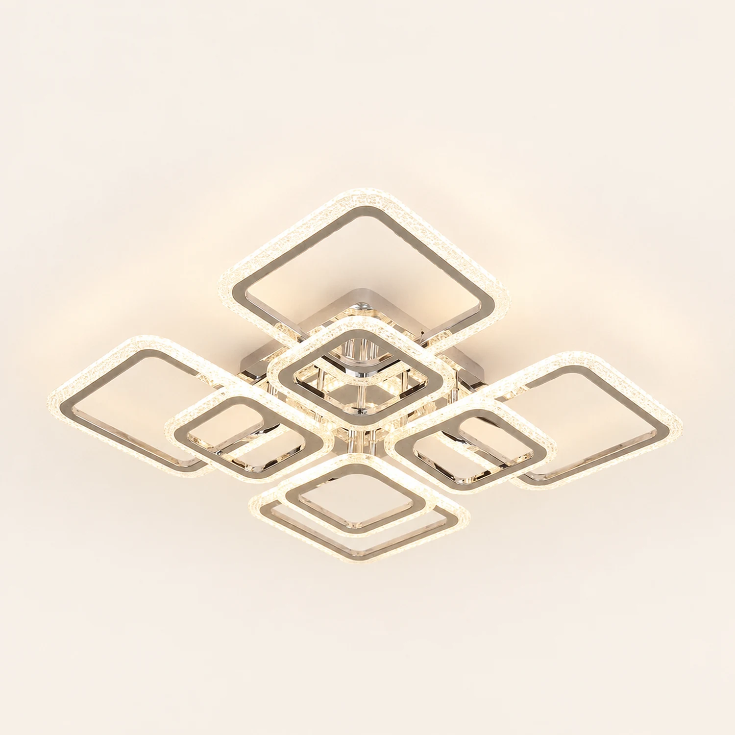 Lacey Modern Square Flush Mount Ceiling Light - Lumpaz