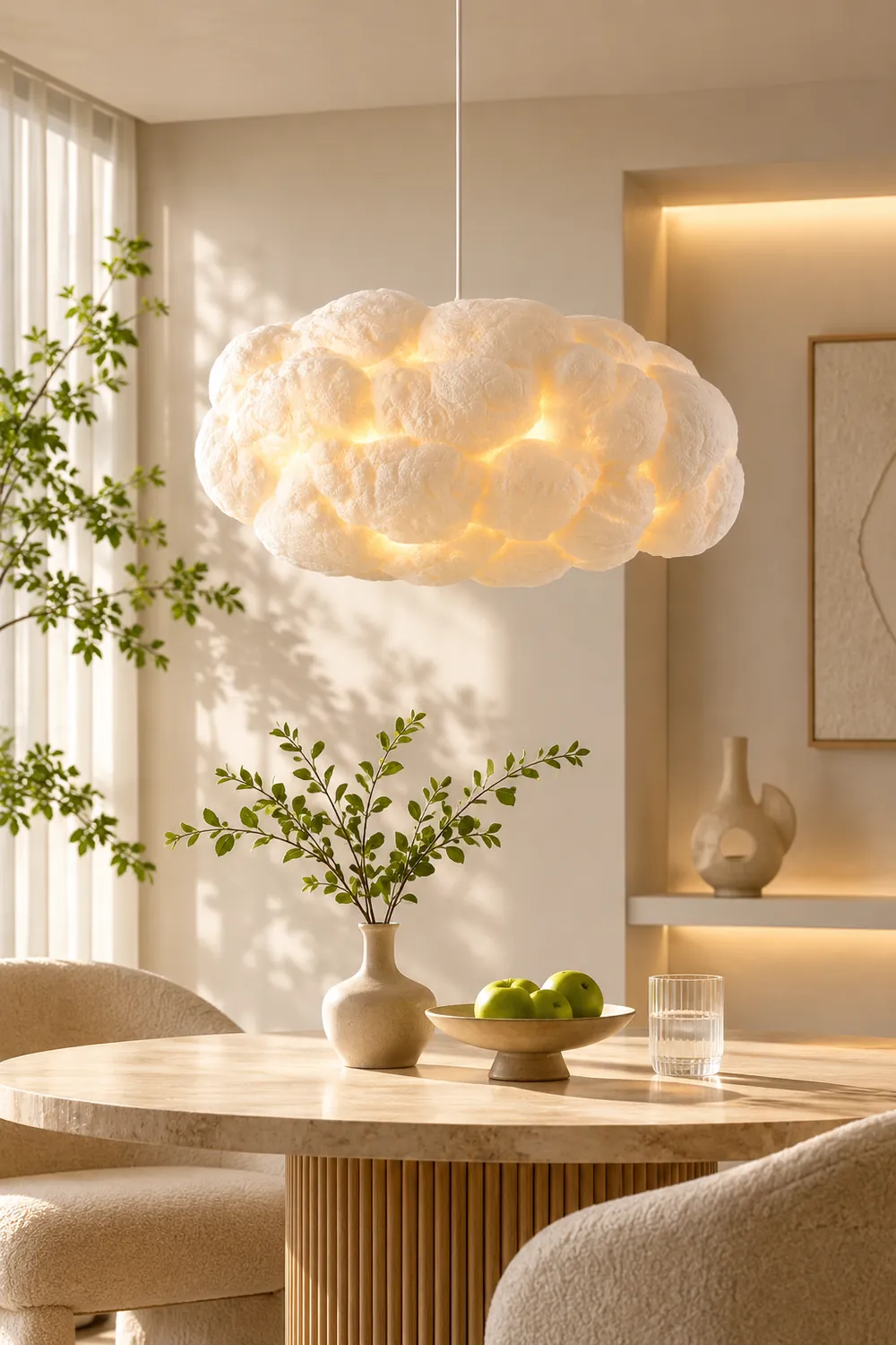 Minori Cloud Nordic Designer Pendant Light - Lumpaz