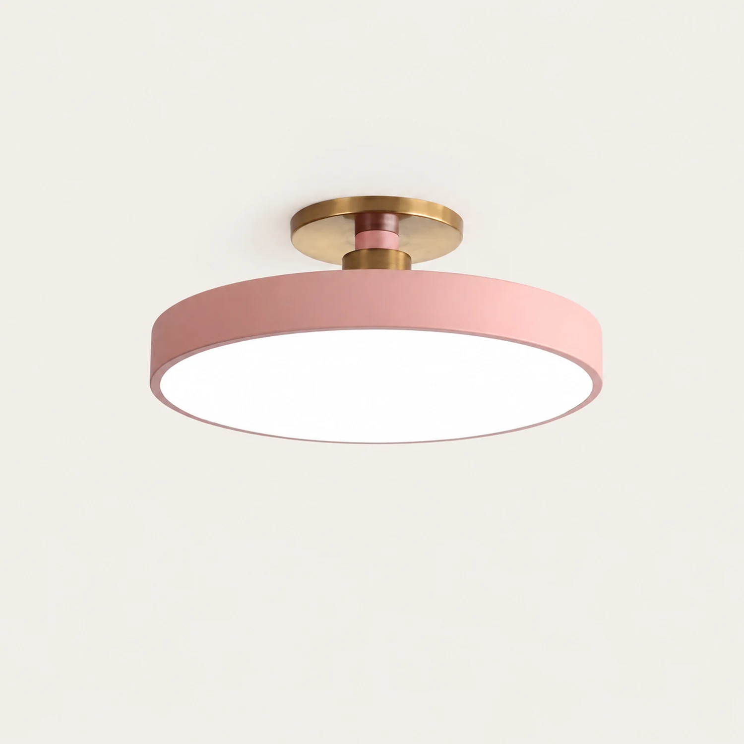 Morandi Nordic Minimalist Round Flush Mount Ceiling Light - Lumpaz